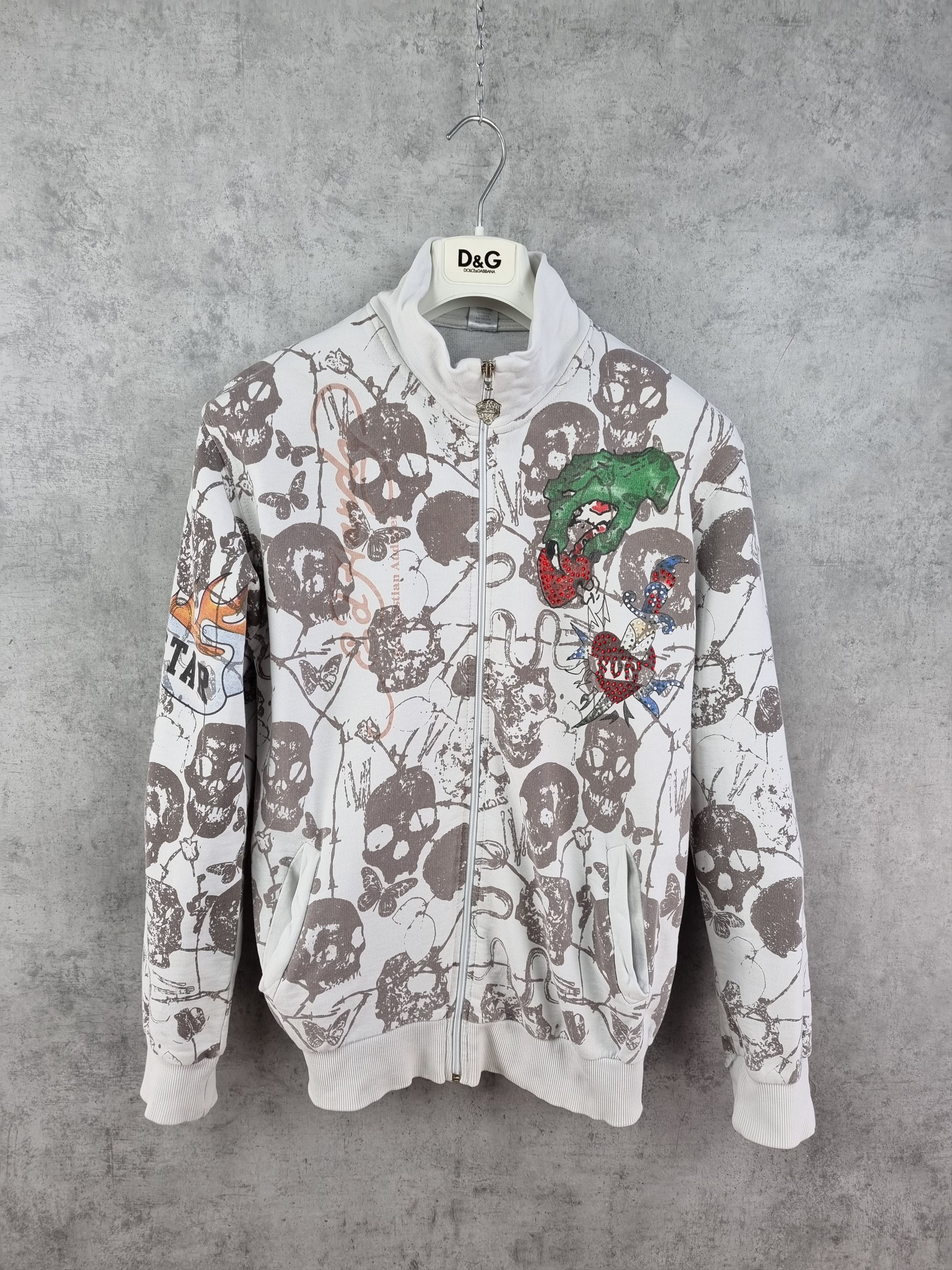 Christian Audigier × Ed Hardy Rare ED HARDY by Christian Audigier Tattoo Hoodie Size US M / EU 48-50 / 2 - 3 Thumbnail