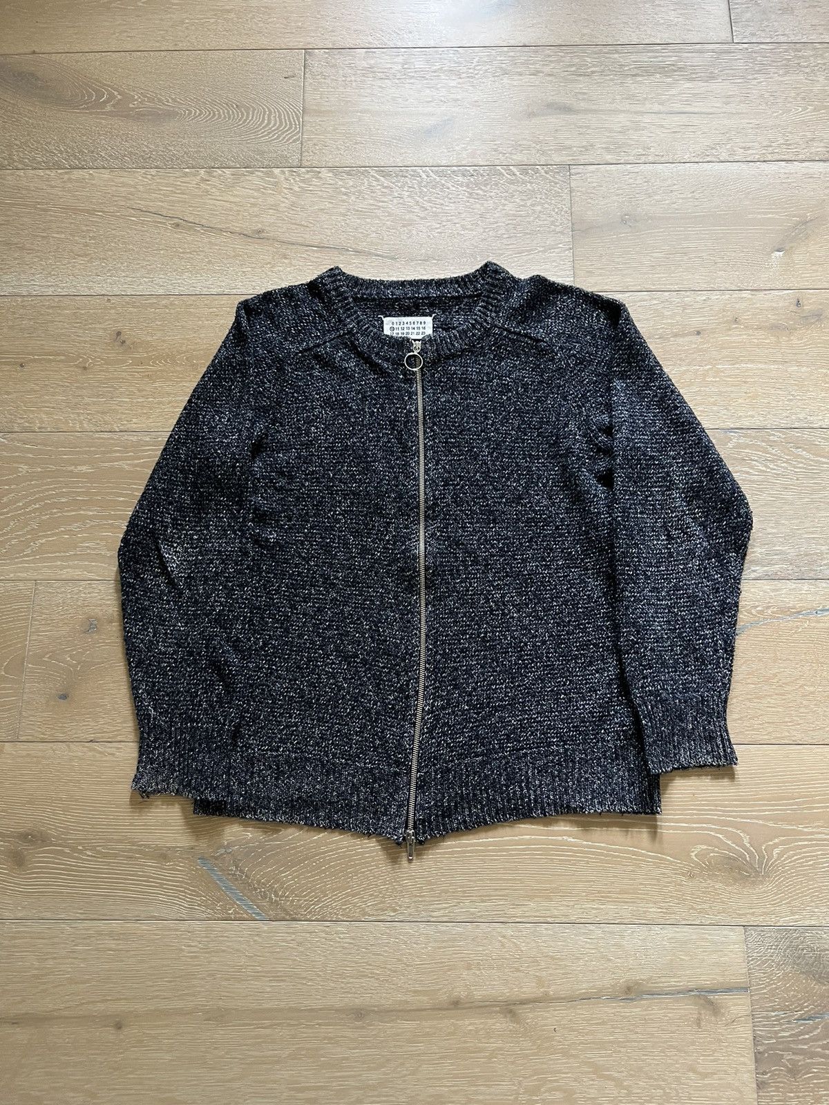 image of Maison Margiela Martin Margiela Miss Deanna O Ring Knit in Gre, Men's (Size Small)