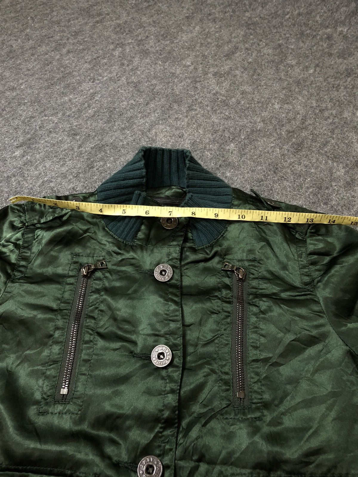 Hysteric Glamour Hysteric Glamour Army Bomber Jacket For Women's Size ONE SIZE - 12 Thumbnail