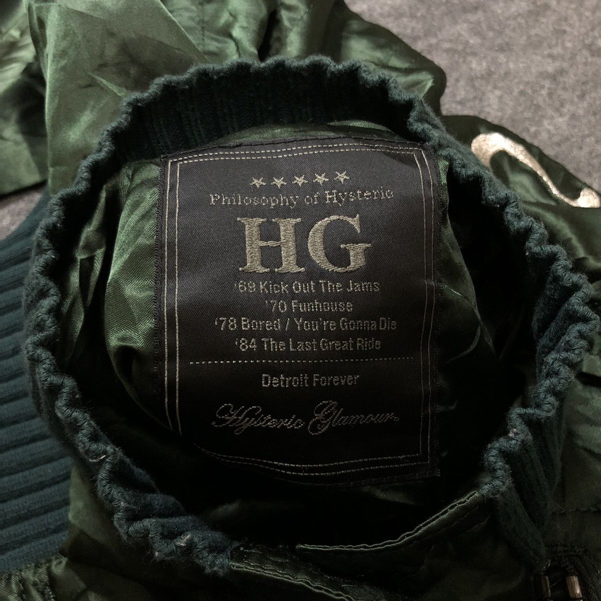 Hysteric Glamour Hysteric Glamour Army Bomber Jacket For Women's Size ONE SIZE - 6 Thumbnail