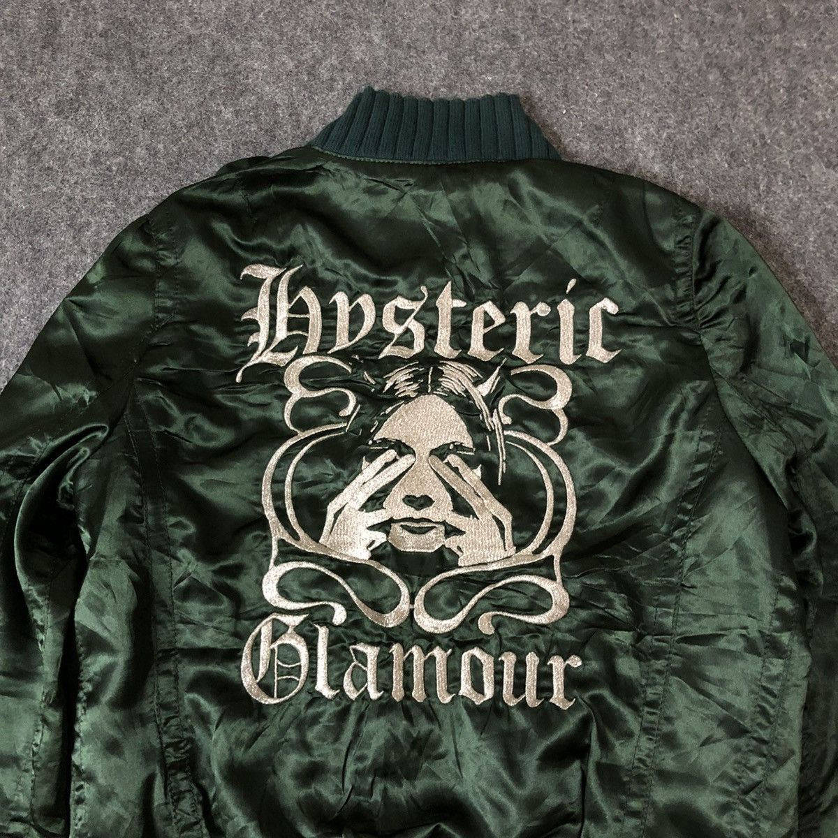 Hysteric Glamour Hysteric Glamour Army Bomber Jacket For Women's Size ONE SIZE - 4 Thumbnail