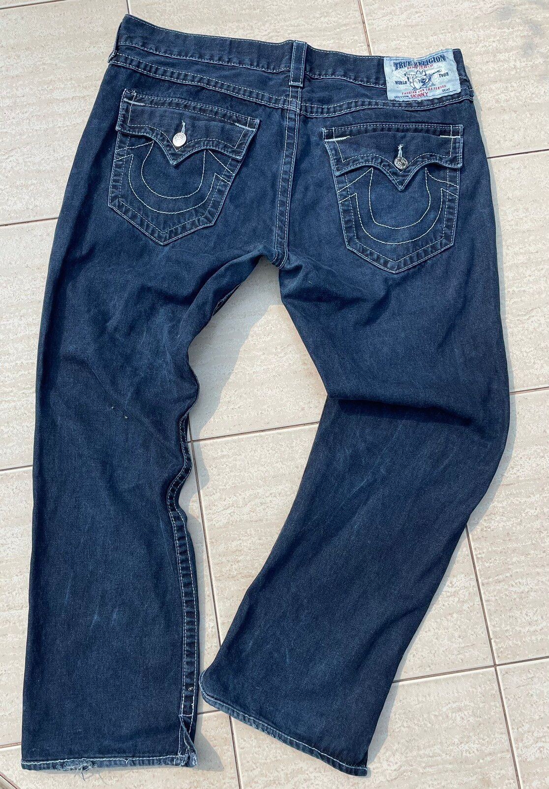 Pre-owned True Religion X Vintage True Religion Jeans In Blue