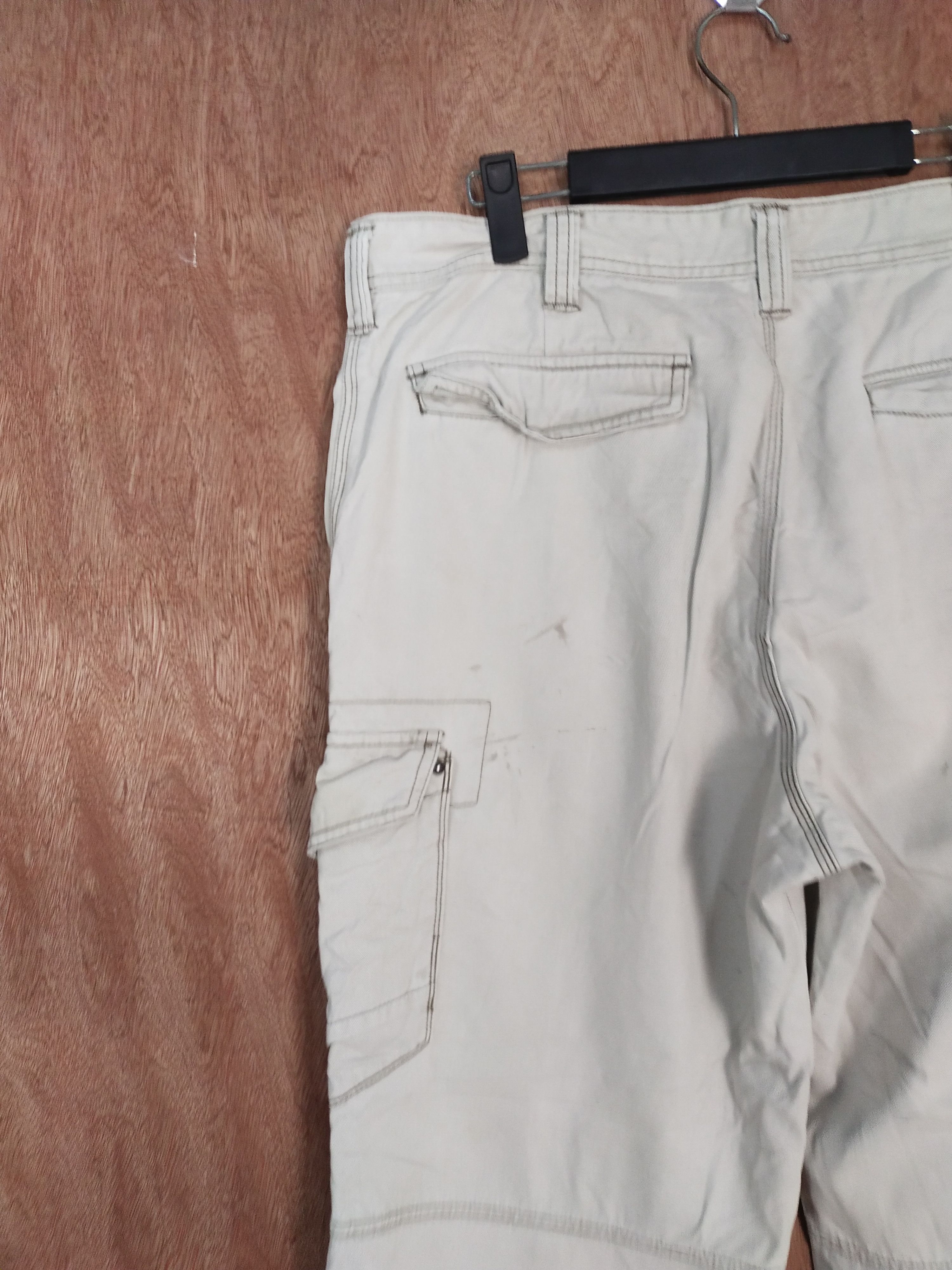 Japanese Brand Even River white thrashed utility cargo pants #S128 Size US 36 / EU 52 - 12 Thumbnail