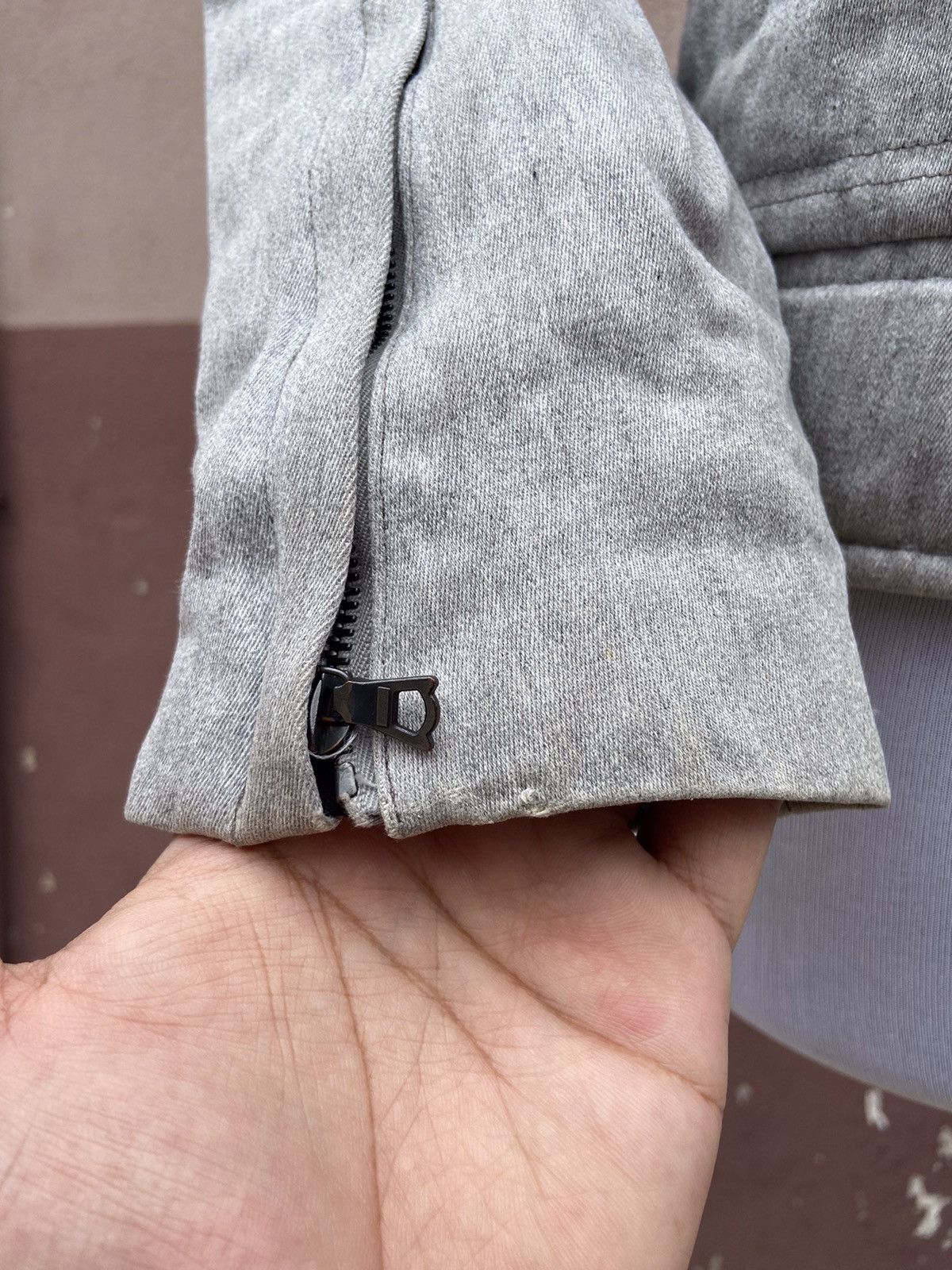 A.P.C. VIBTAGE APC ASYMMETRICAL ZIP AND BELTED WAIST BIKER JACKET Size US S / EU 44-46 / 1 - 10 Thumbnail