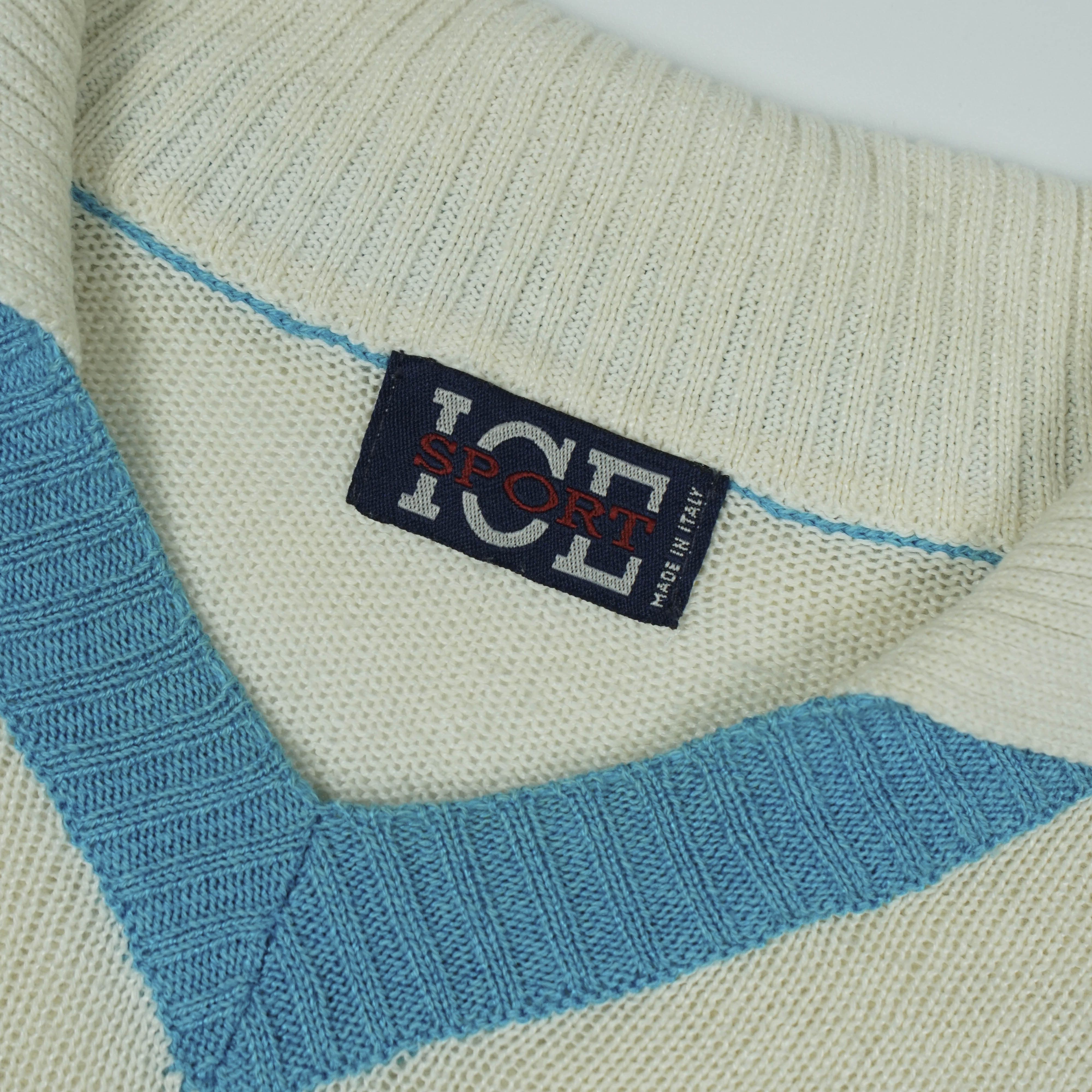 Iceberg *NoTariff Iceberg Sport Embroidered Graphic Colorblock Knit Size US M / EU 48-50 / 2 - 5 Thumbnail