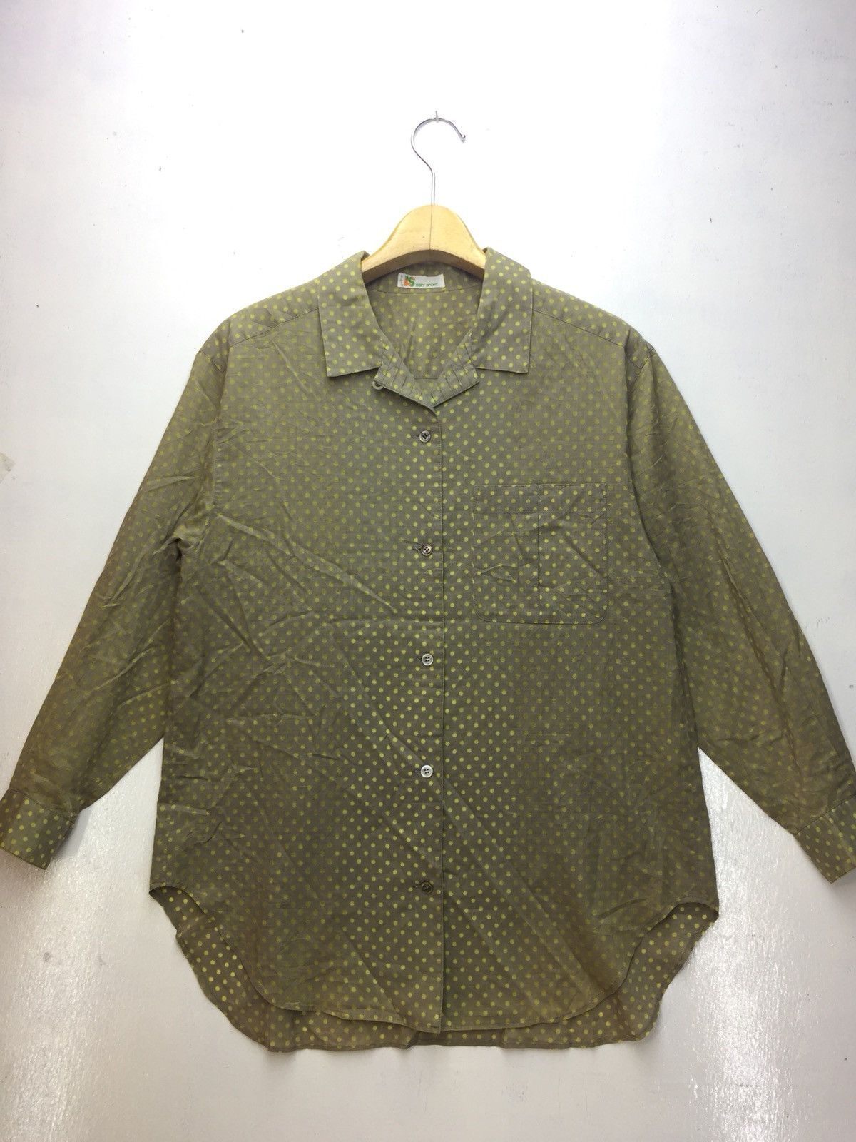 Issey Miyake Vintage Issey Miyake Polkadot design Shirt Size US M / EU 48-50 / 2 - 1 Thumbnail