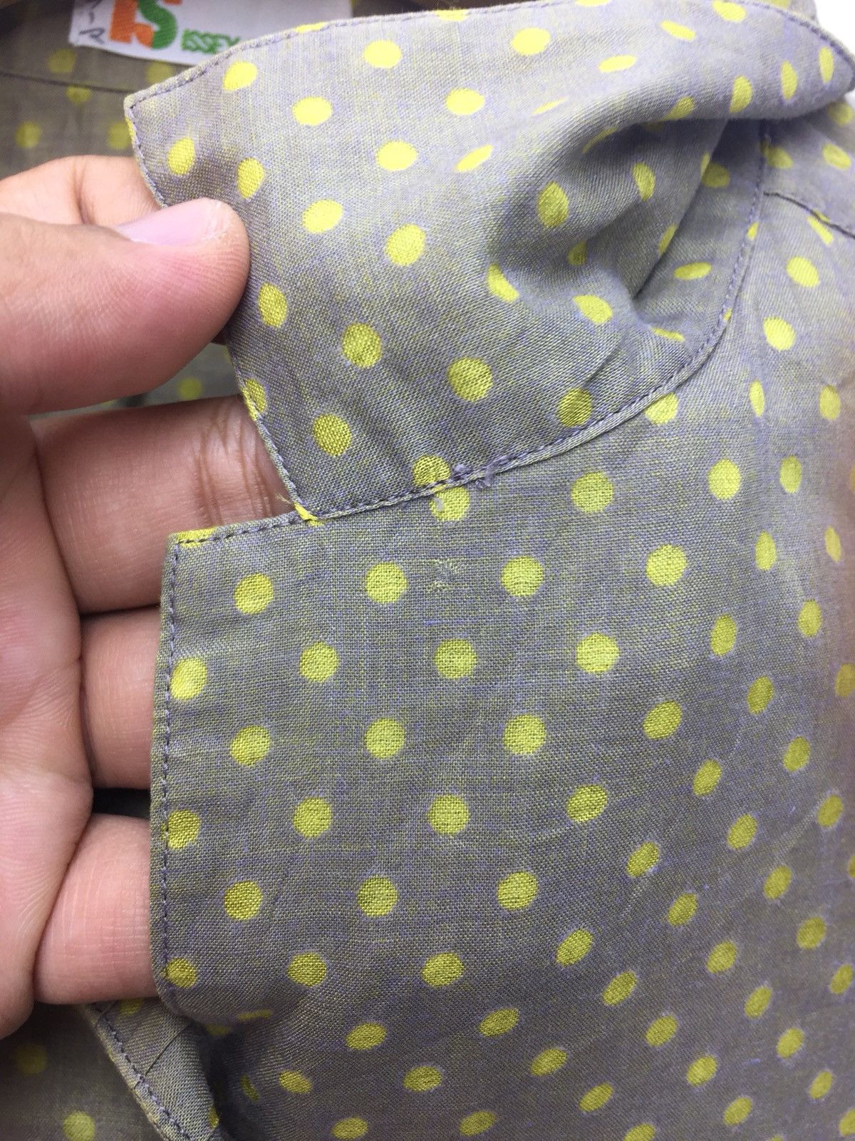 Issey Miyake Vintage Issey Miyake Polkadot design Shirt Size US M / EU 48-50 / 2 - 7 Thumbnail