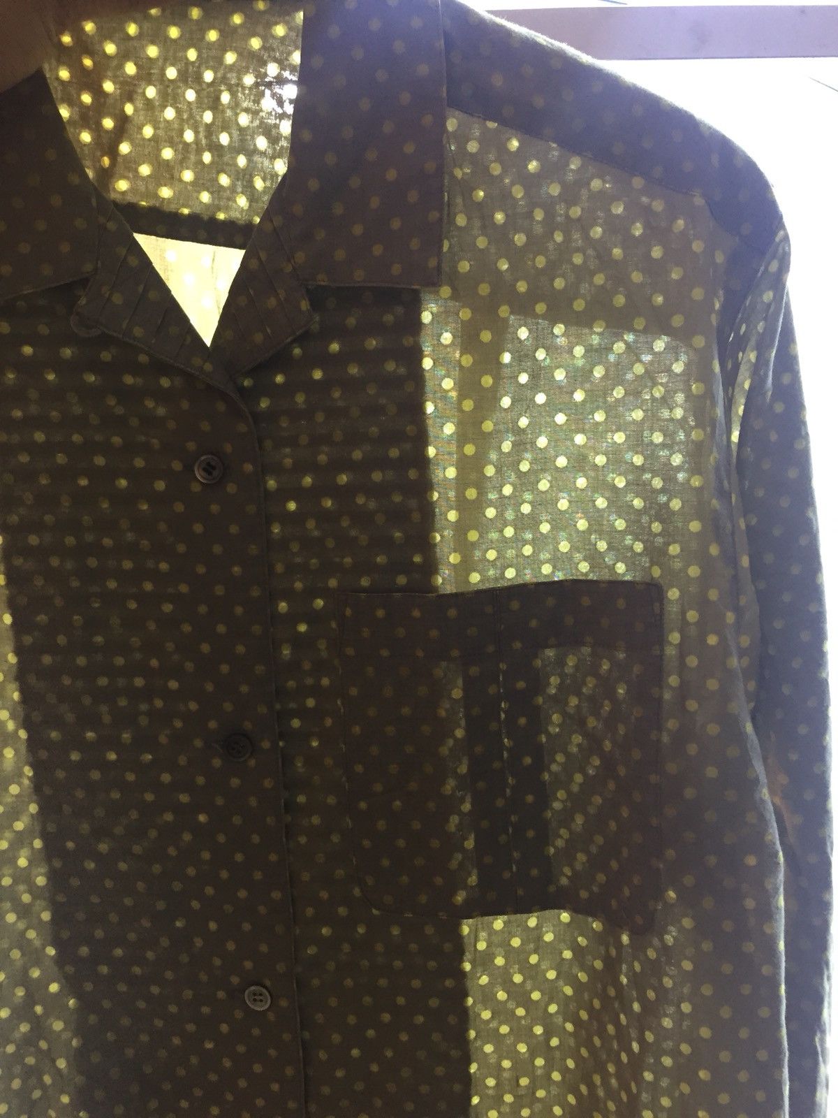 Issey Miyake Vintage Issey Miyake Polkadot design Shirt Size US M / EU 48-50 / 2 - 9 Thumbnail