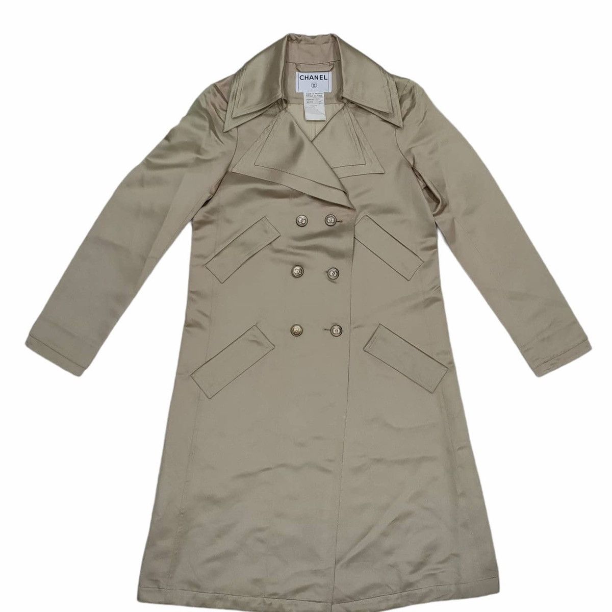 Chanel CHANEL TRENCH COAT Size S / US 4 / IT 40 - 1 Thumbnail