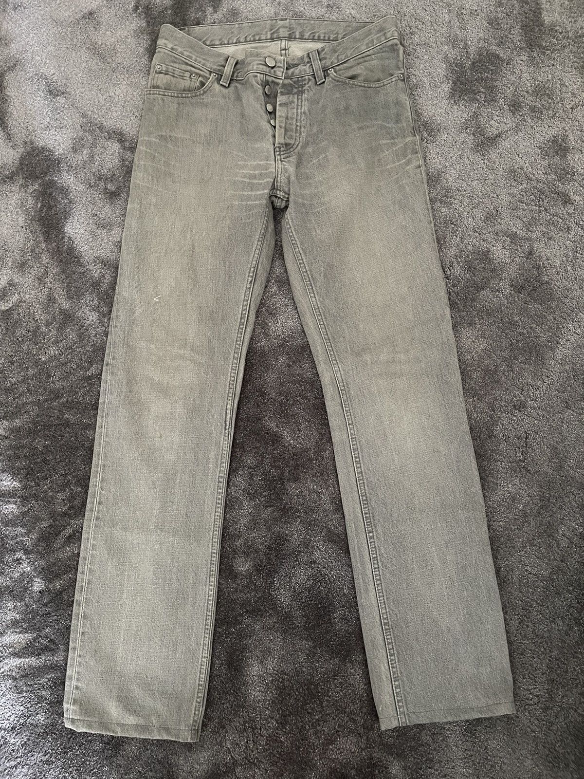 Helmut Lang Classic Cut Grey Jeans 30x32