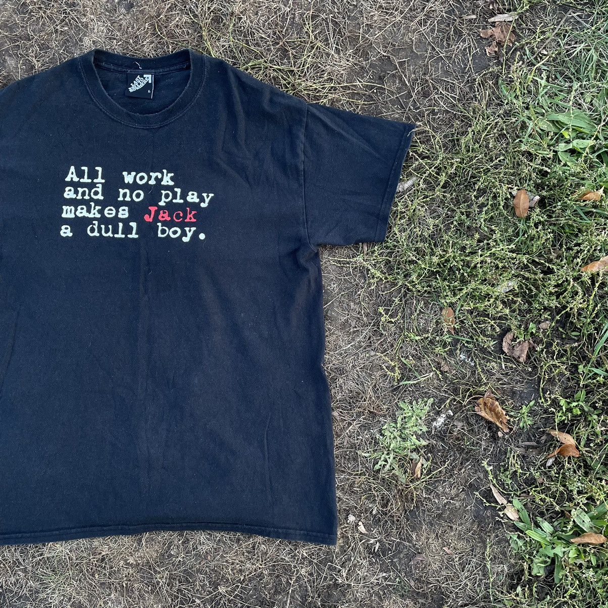 Vintage Vintage Y2K Faded Graphic Humor Tee Navy Single Stitch L Size US L / EU 52-54 / 3 - 2 Thumbnail