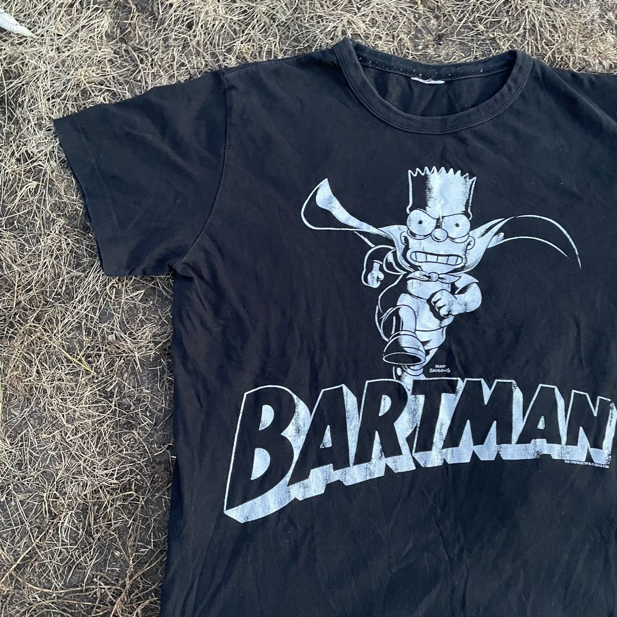 Vintage Vintage 90s Sun Faded Graphic Tee Bart Horror Grunge Baggy M Size US M / EU 48-50 / 2 - 2 Thumbnail
