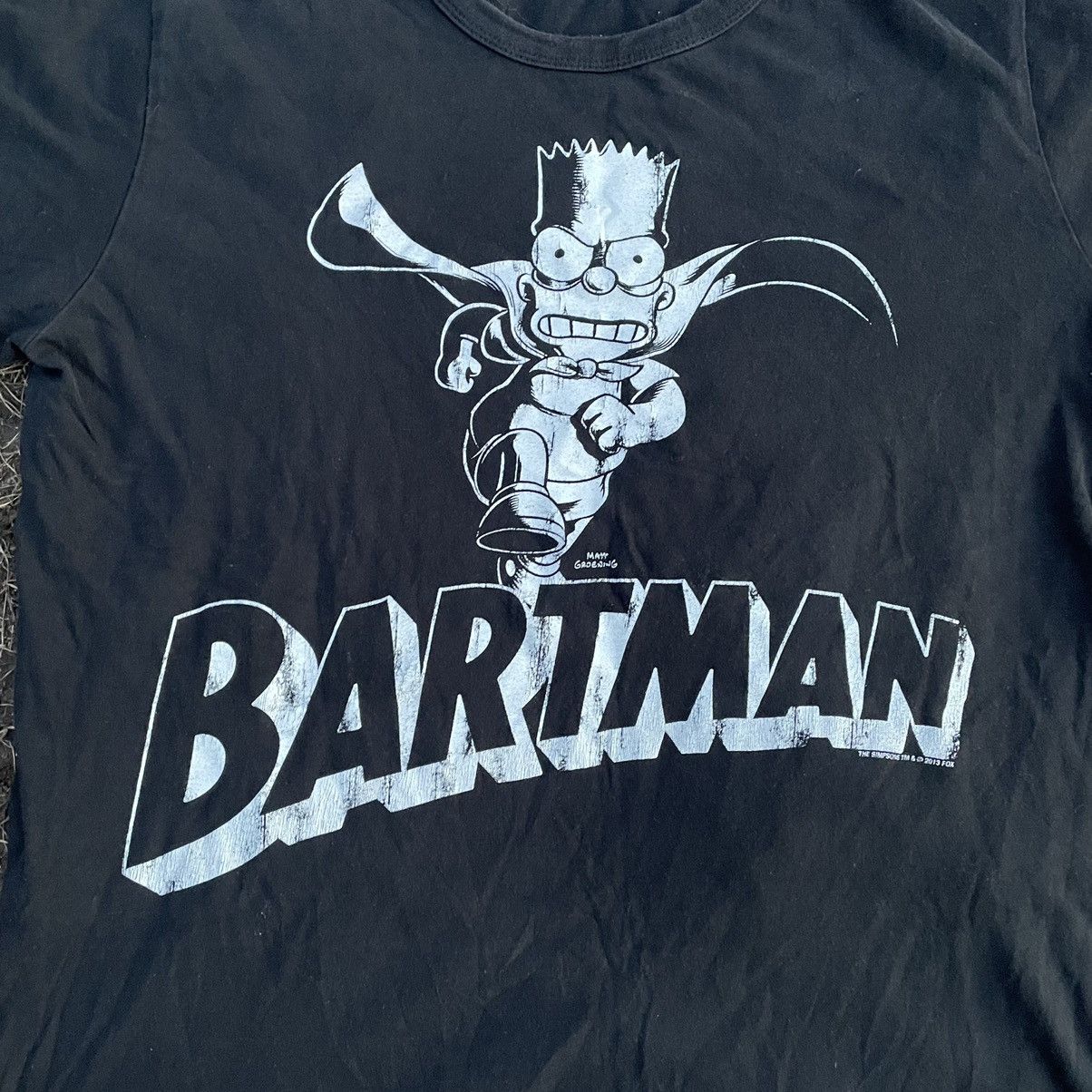 Vintage Vintage 90s Sun Faded Graphic Tee Bart Horror Grunge Baggy M Size US M / EU 48-50 / 2 - 4 Thumbnail