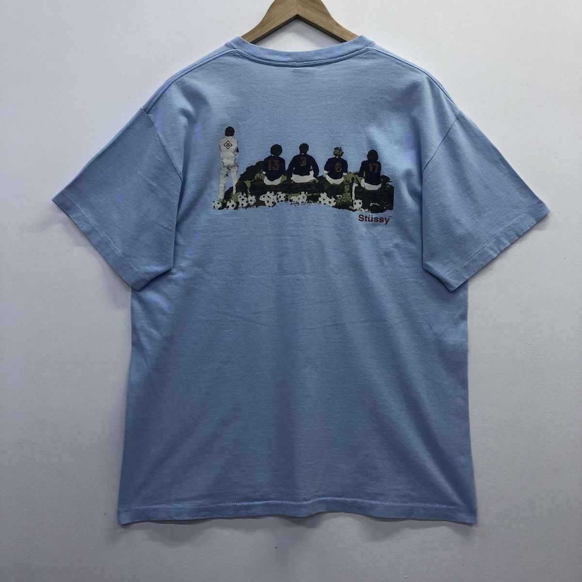 Stussy × Vintage ‘Rare!! Vintage Stussy T- shirt Size US L / EU 52-54 / 3 - 2 Thumbnail