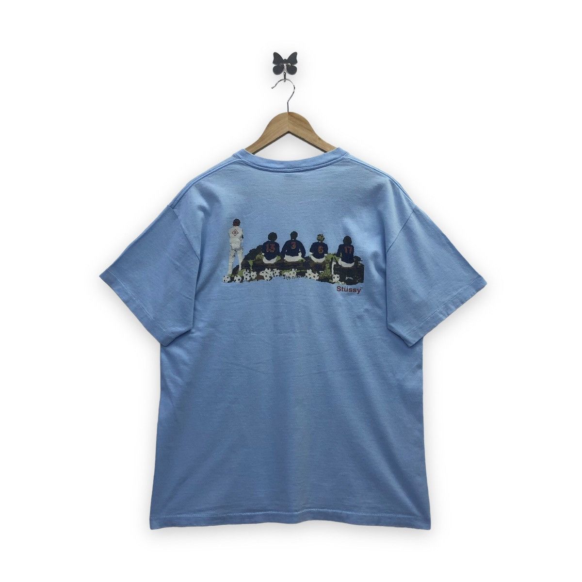 Stussy × Vintage ‘Rare!! Vintage Stussy T- shirt Size US L / EU 52-54 / 3 - 1 Thumbnail