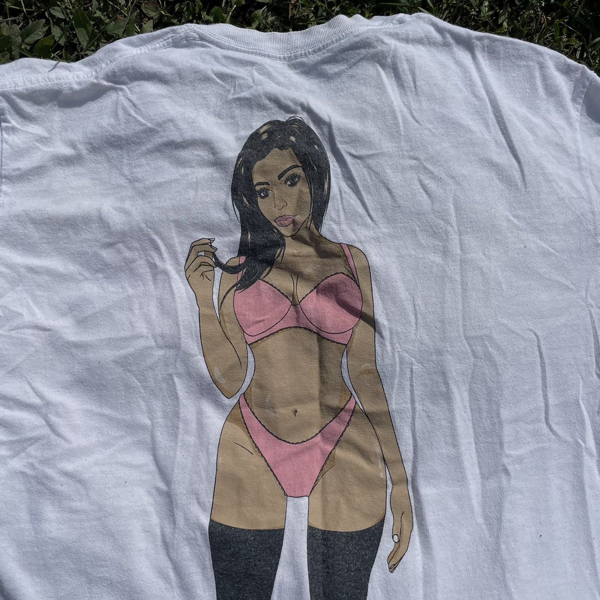 Vintage Y2K Graphic Tee Sexy Babe Print Vintage Streetwear Humor L Size US L / EU 52-54 / 3 - 4 Thumbnail