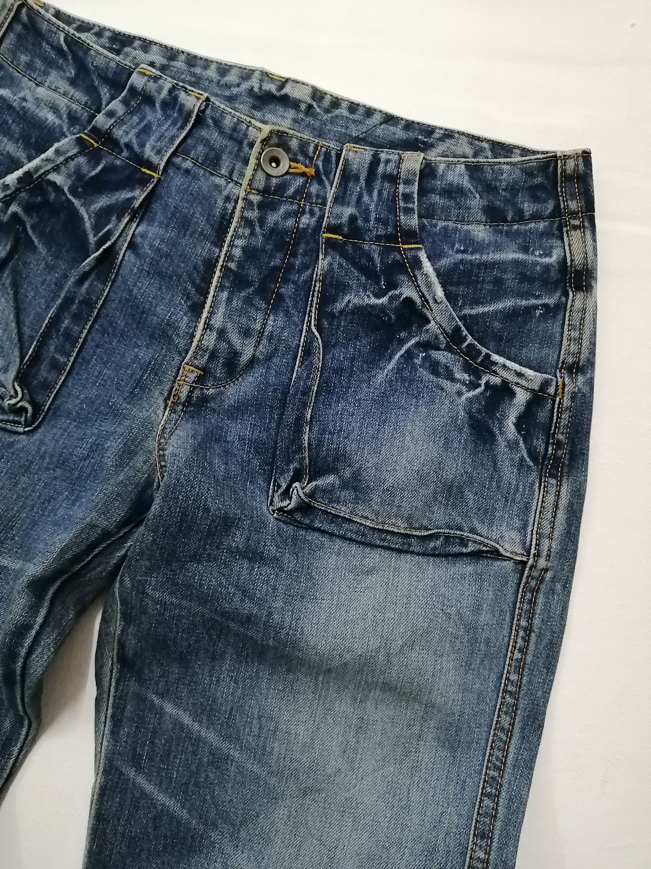 Johnbull Japanese JOHN BULL Distressed Jeans Size US 29 - 6 Thumbnail