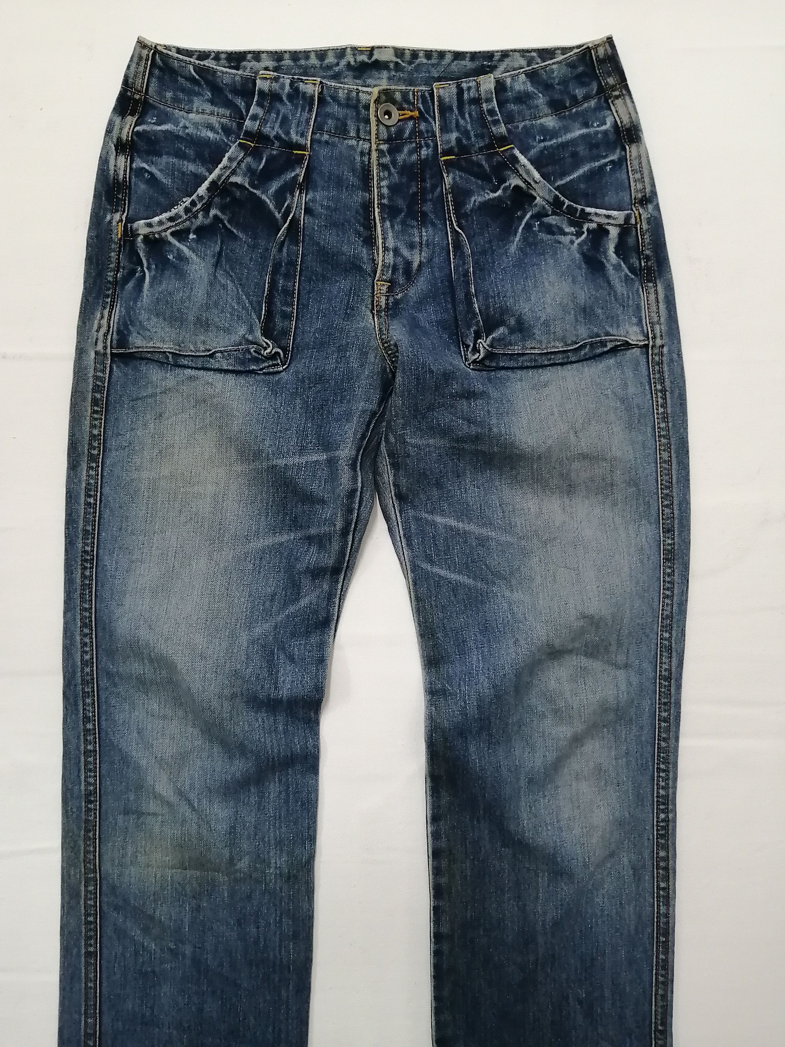 Johnbull Japanese JOHN BULL Distressed Jeans Size US 29 - 8 Thumbnail
