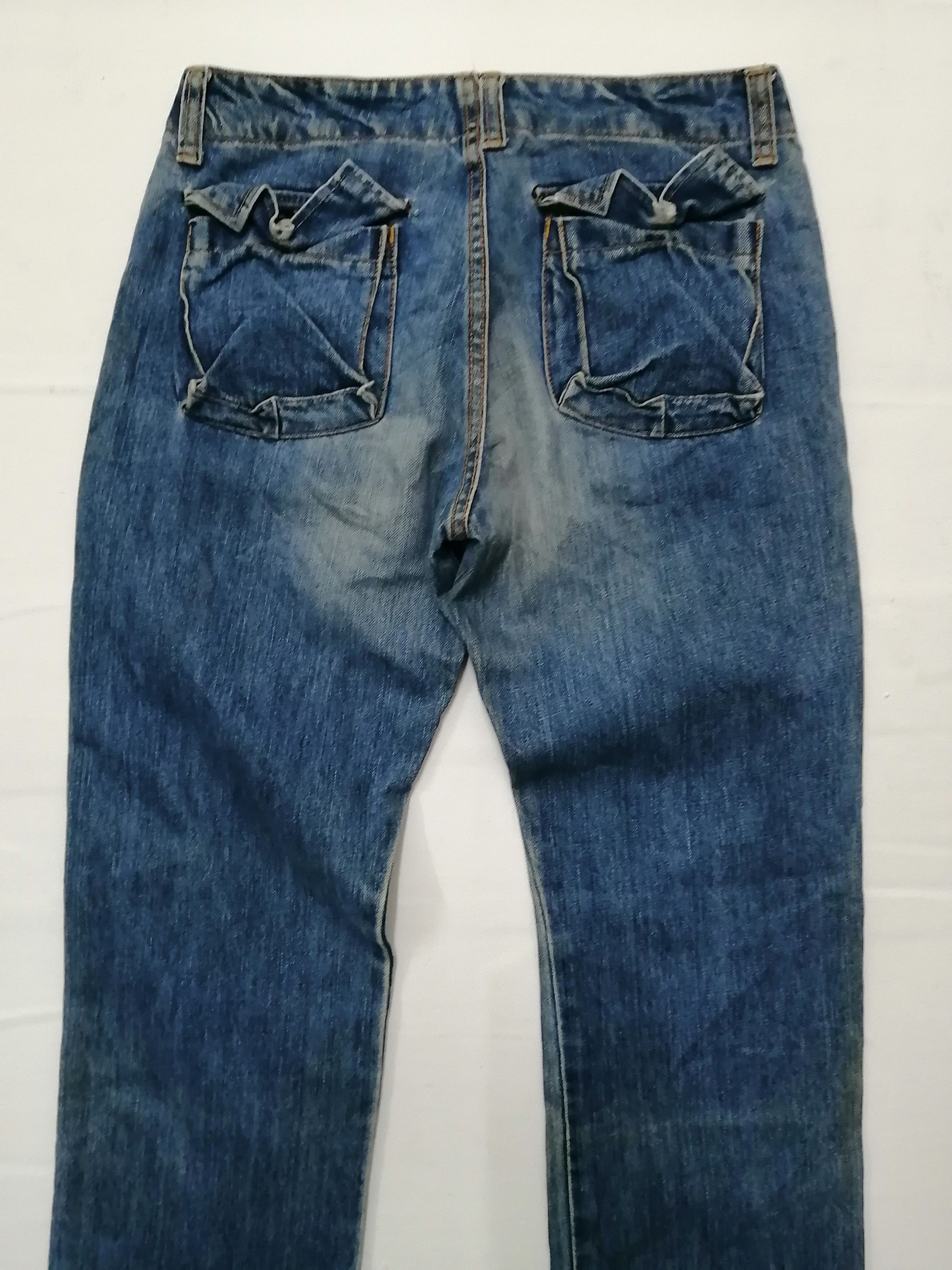 Johnbull Japanese JOHN BULL Distressed Jeans Size US 29 - 3 Thumbnail