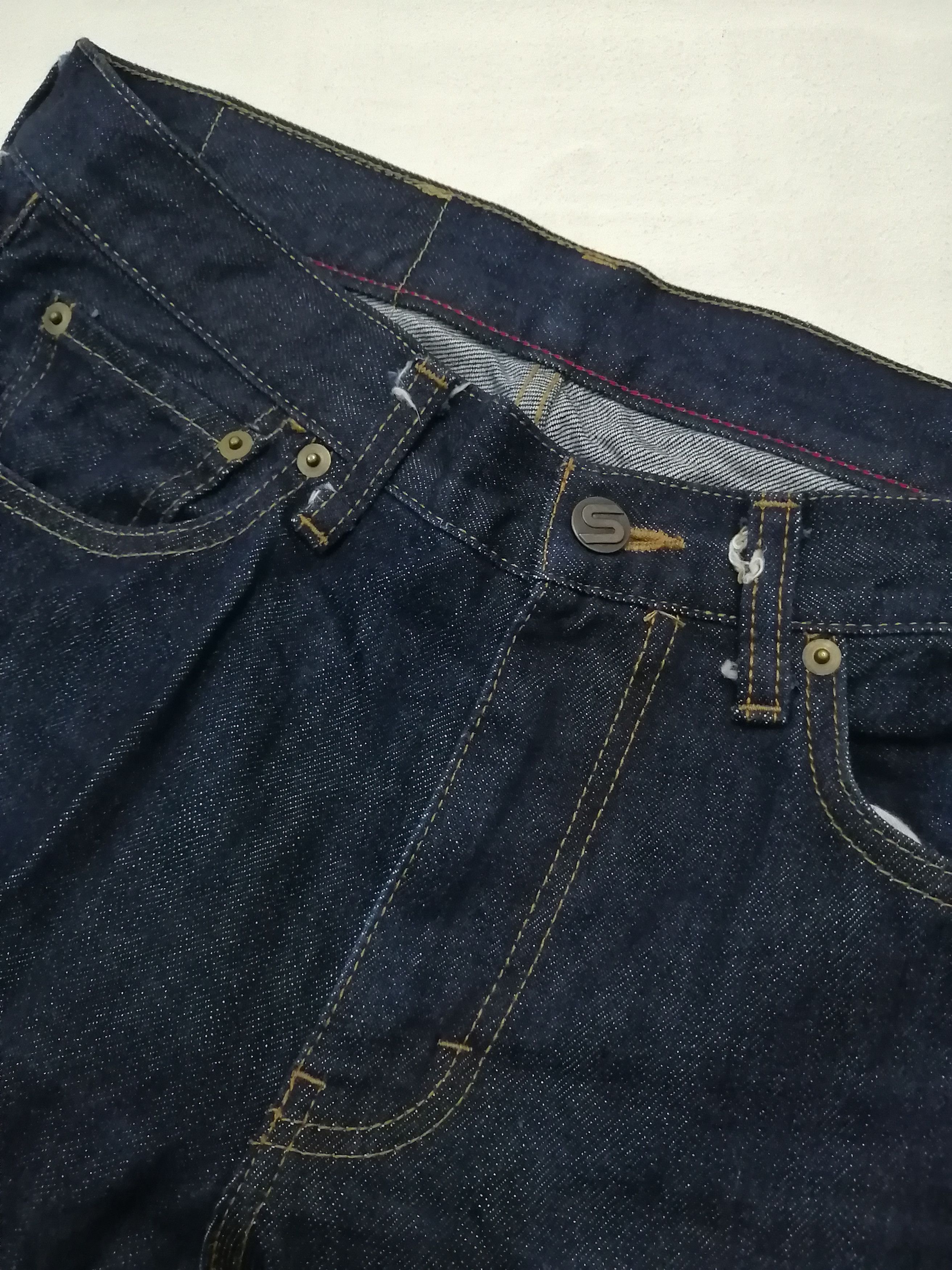 Japanese Brand Japanese Brand SILAS Denim Blue Selvedge Jeans Size US 30 / EU 46 - 9 Thumbnail