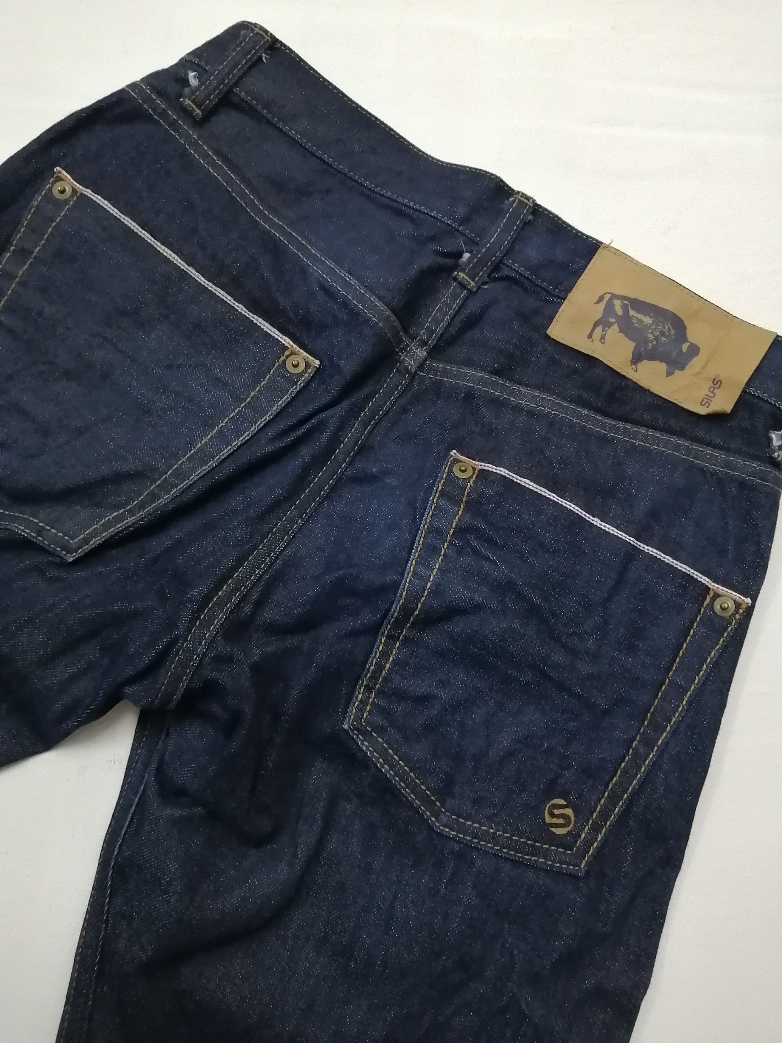 Japanese Brand Japanese Brand SILAS Denim Blue Selvedge Jeans Size US 30 / EU 46 - 6 Thumbnail