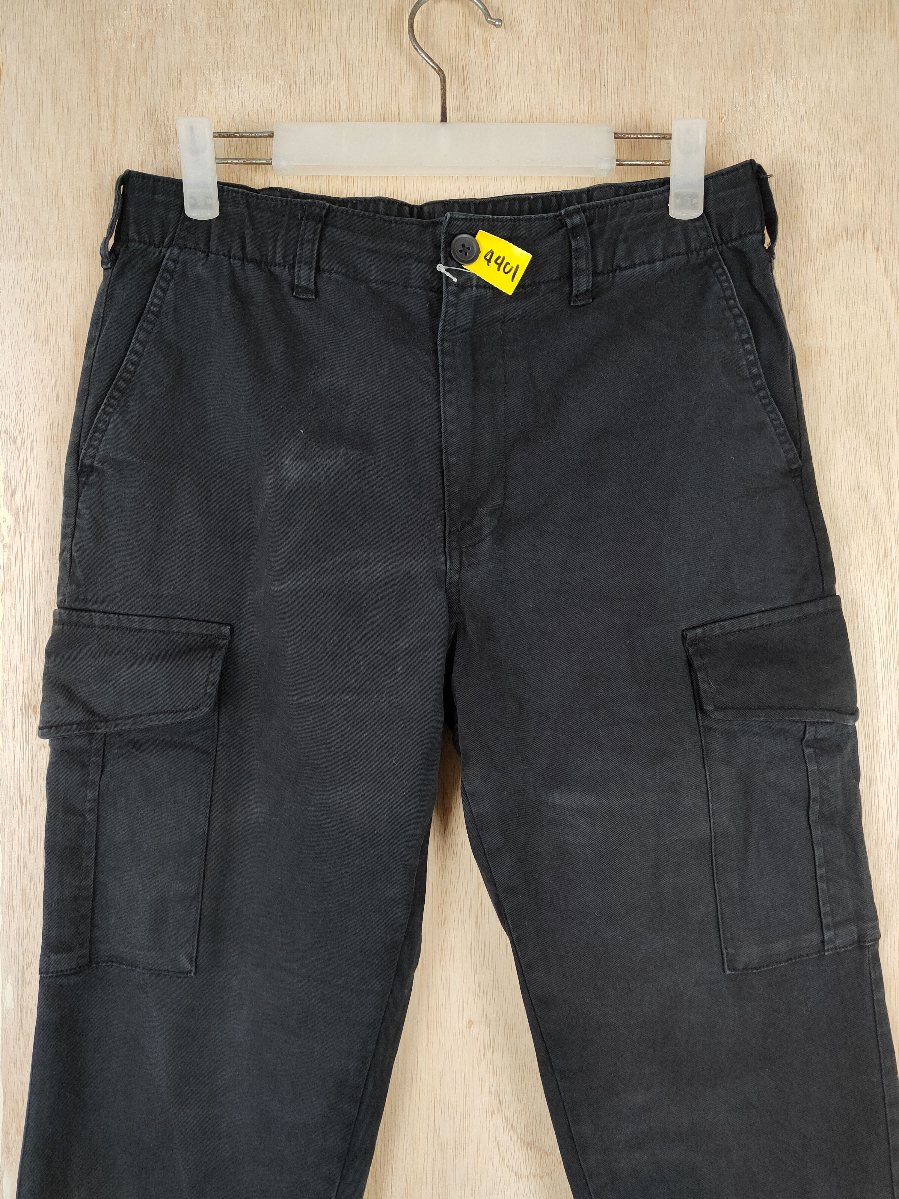 GU × Japanese Brand GU Black multipocket tactical utility Pants #4401 Size US 29 - 2 Thumbnail