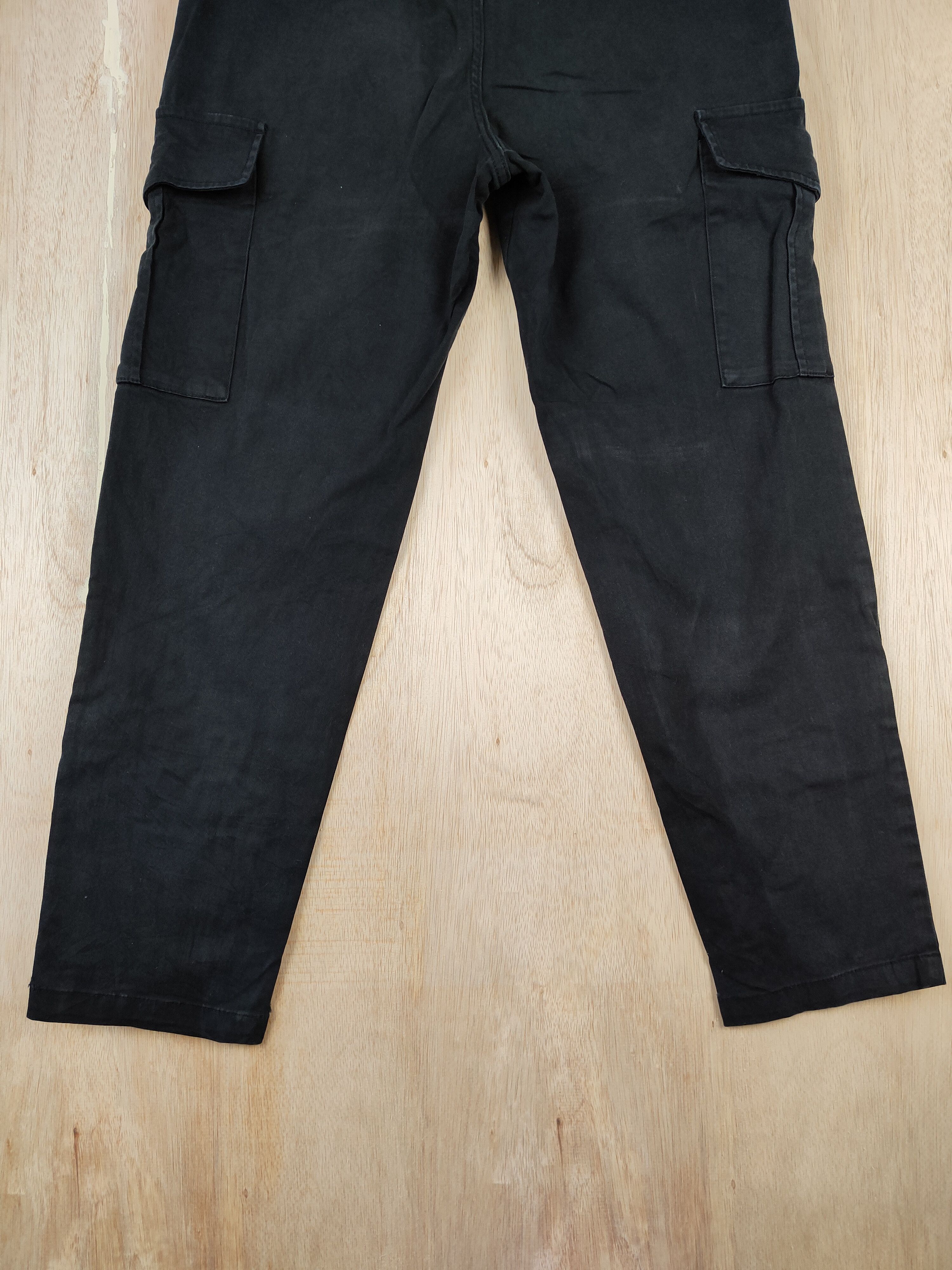 GU × Japanese Brand GU Black multipocket tactical utility Pants #4401 Size US 29 - 10 Thumbnail