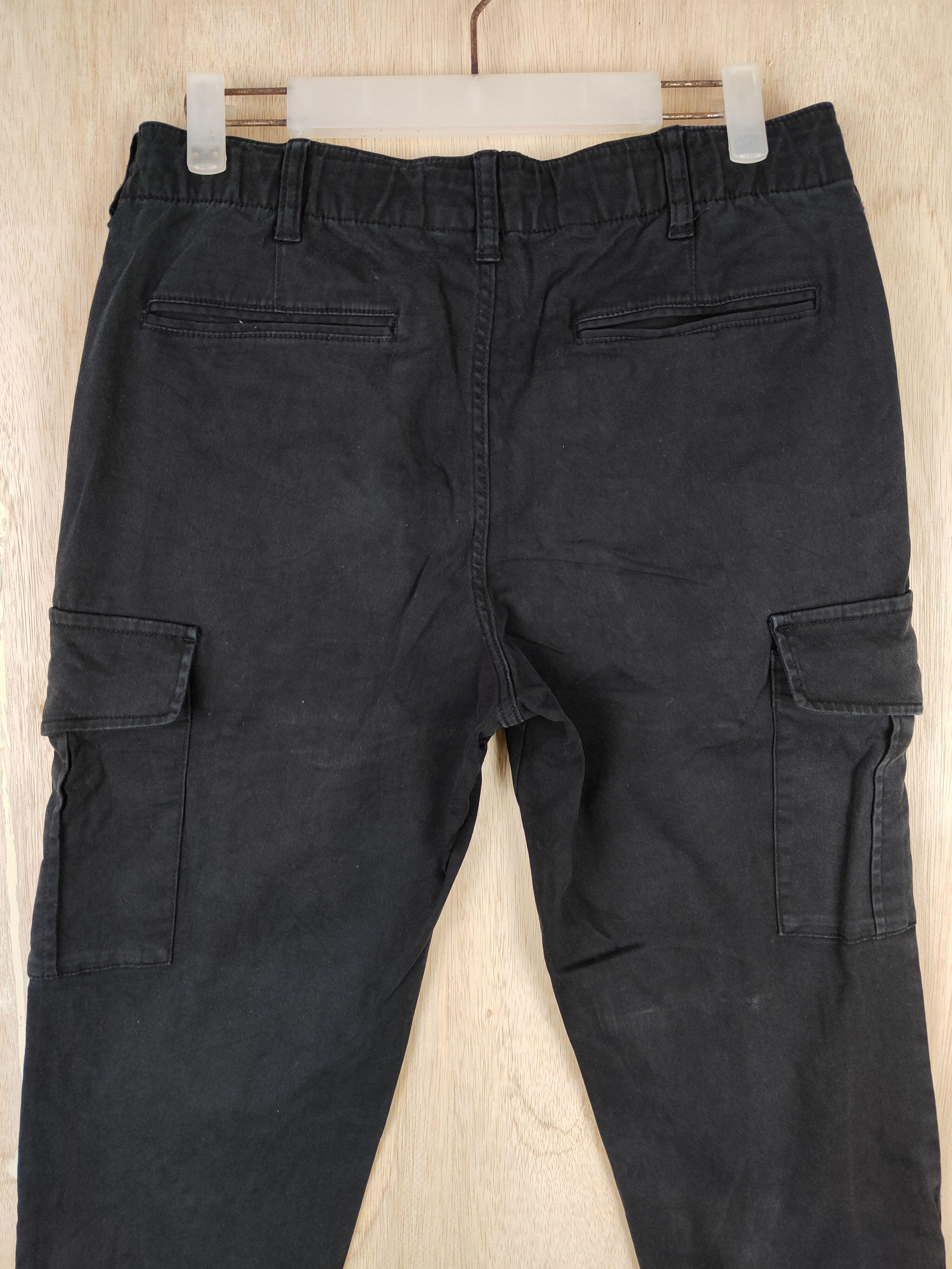 GU × Japanese Brand GU Black multipocket tactical utility Pants #4401 Size US 29 - 9 Thumbnail