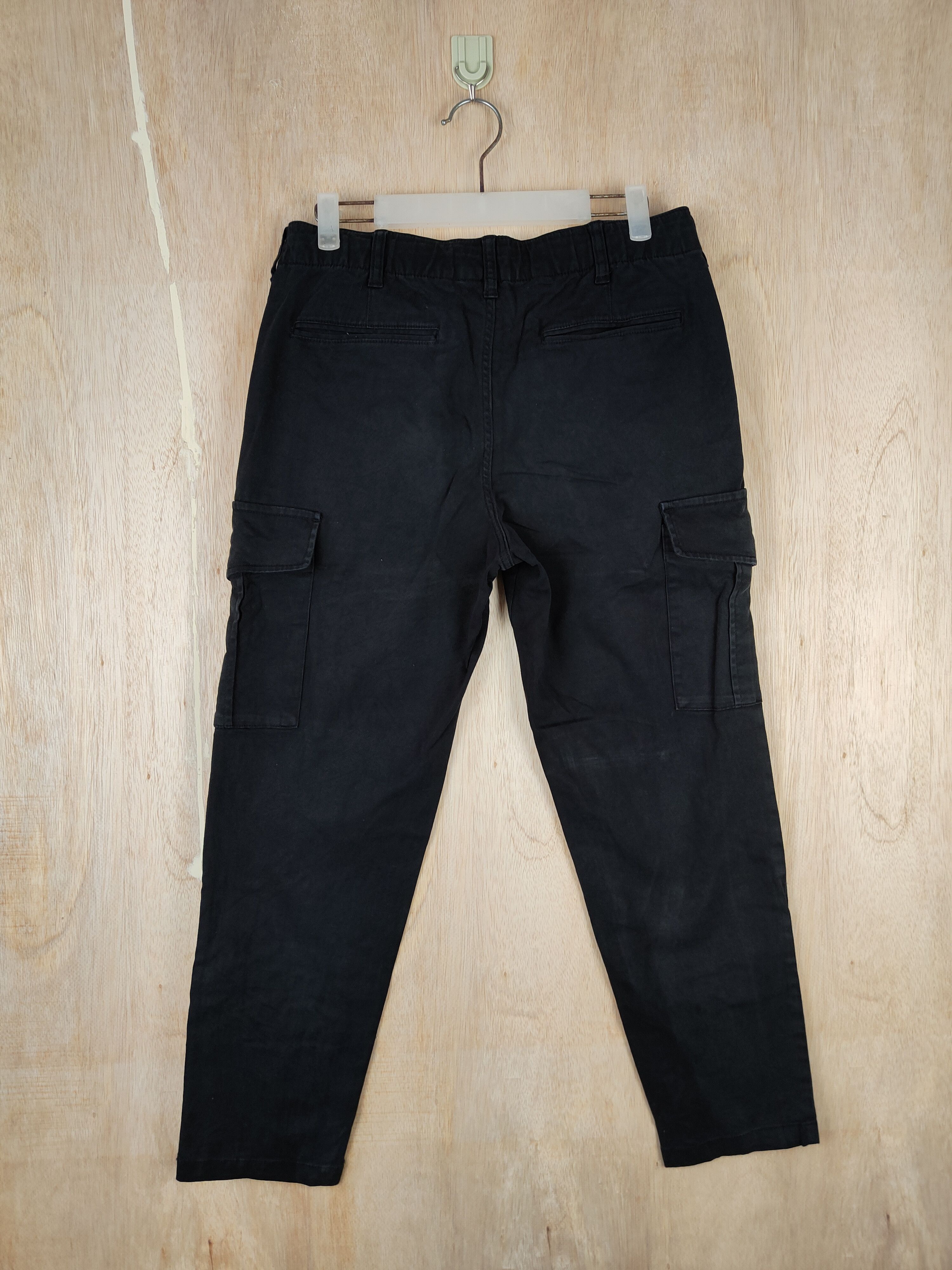 GU × Japanese Brand GU Black multipocket tactical utility Pants #4401 Size US 29 - 8 Thumbnail