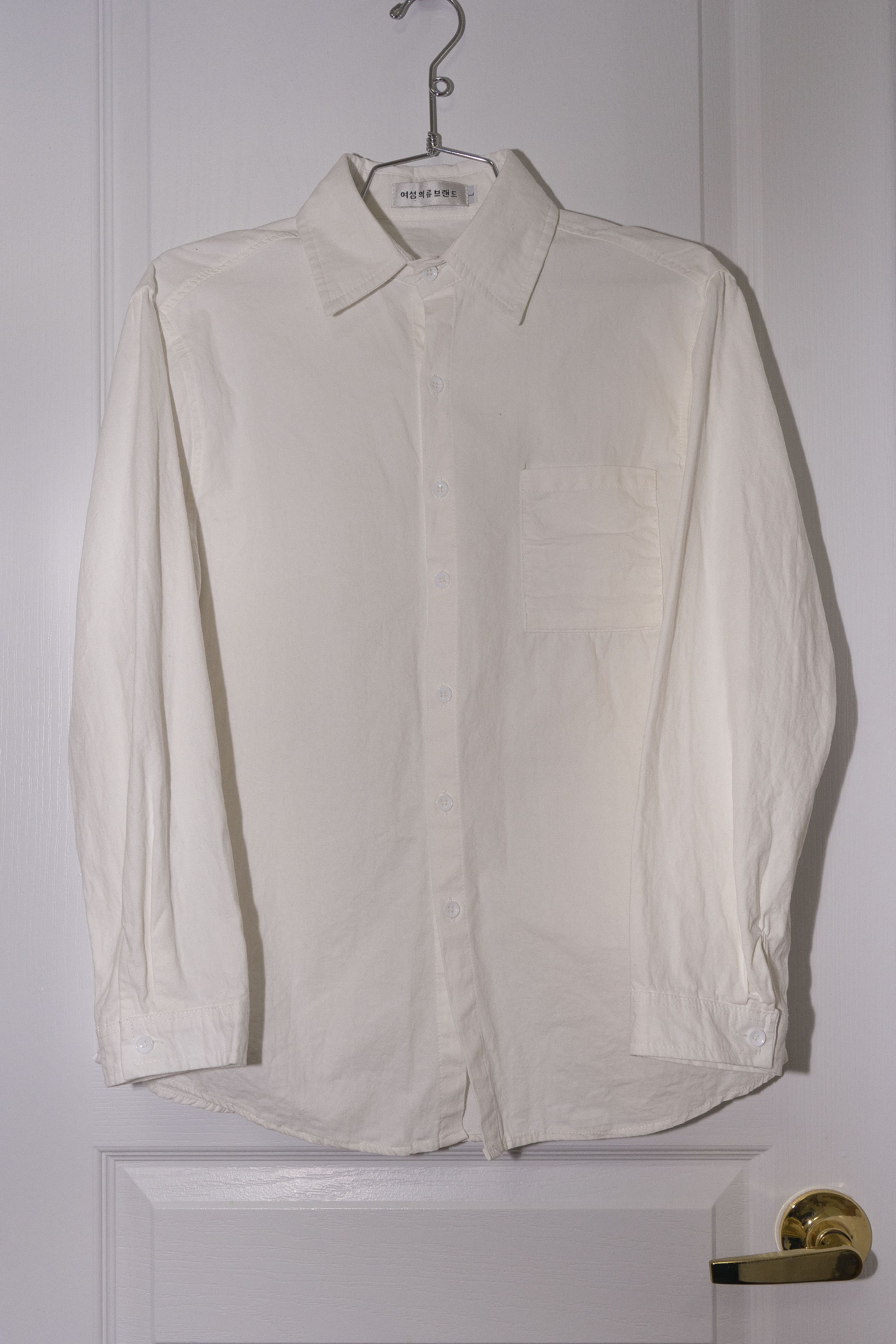 Vintage Korean Smart Boy Button-up Shirt, Youth Size L Size US L / EU 52-54 / 3 - 2 Thumbnail