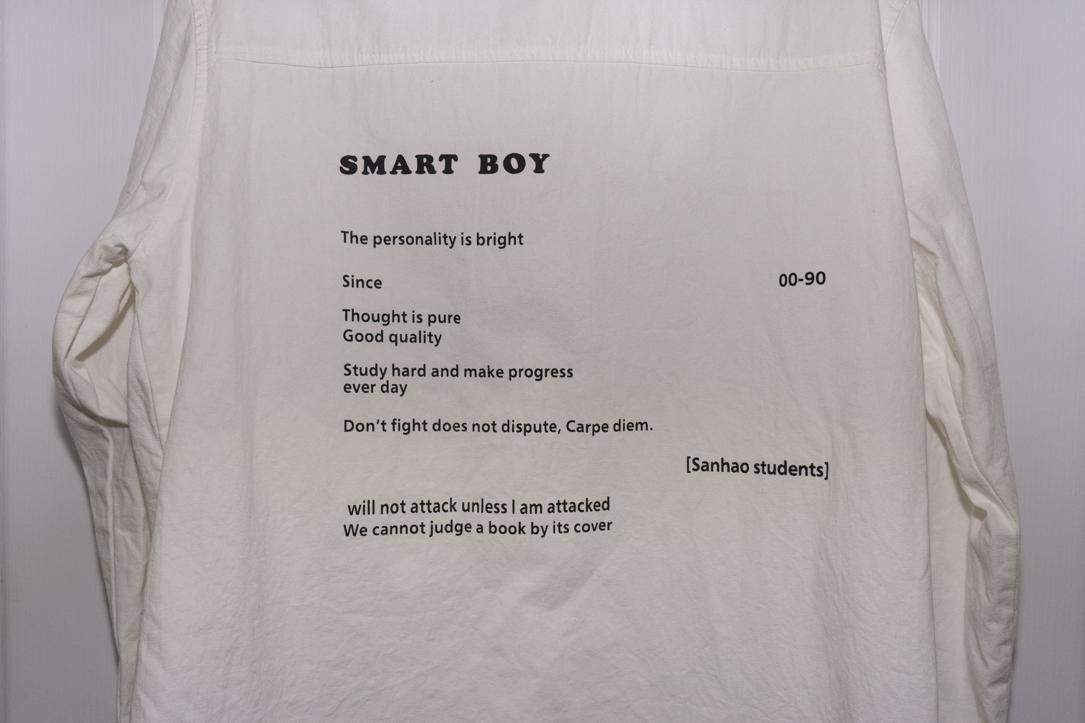 Vintage Korean Smart Boy Button-up Shirt, Youth Size L Size US L / EU 52-54 / 3 - 7 Thumbnail