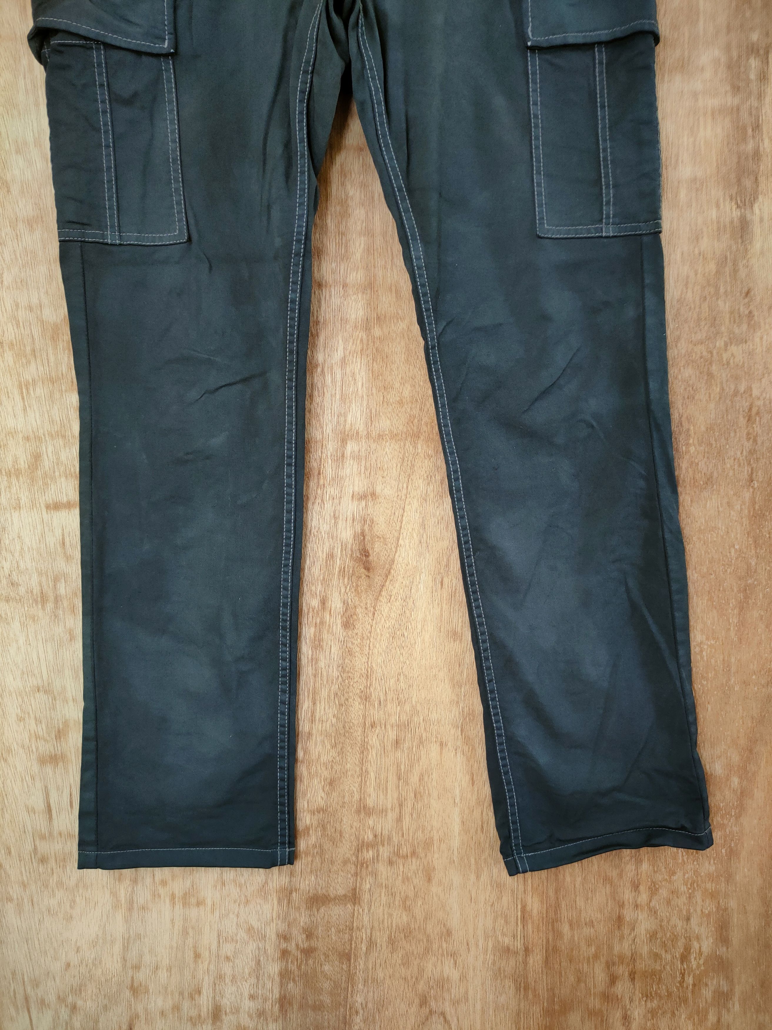 Faded Glory DL Uniqlo cargo faded utility multi pocket pants #46-626 Size US 29 - 2 Thumbnail