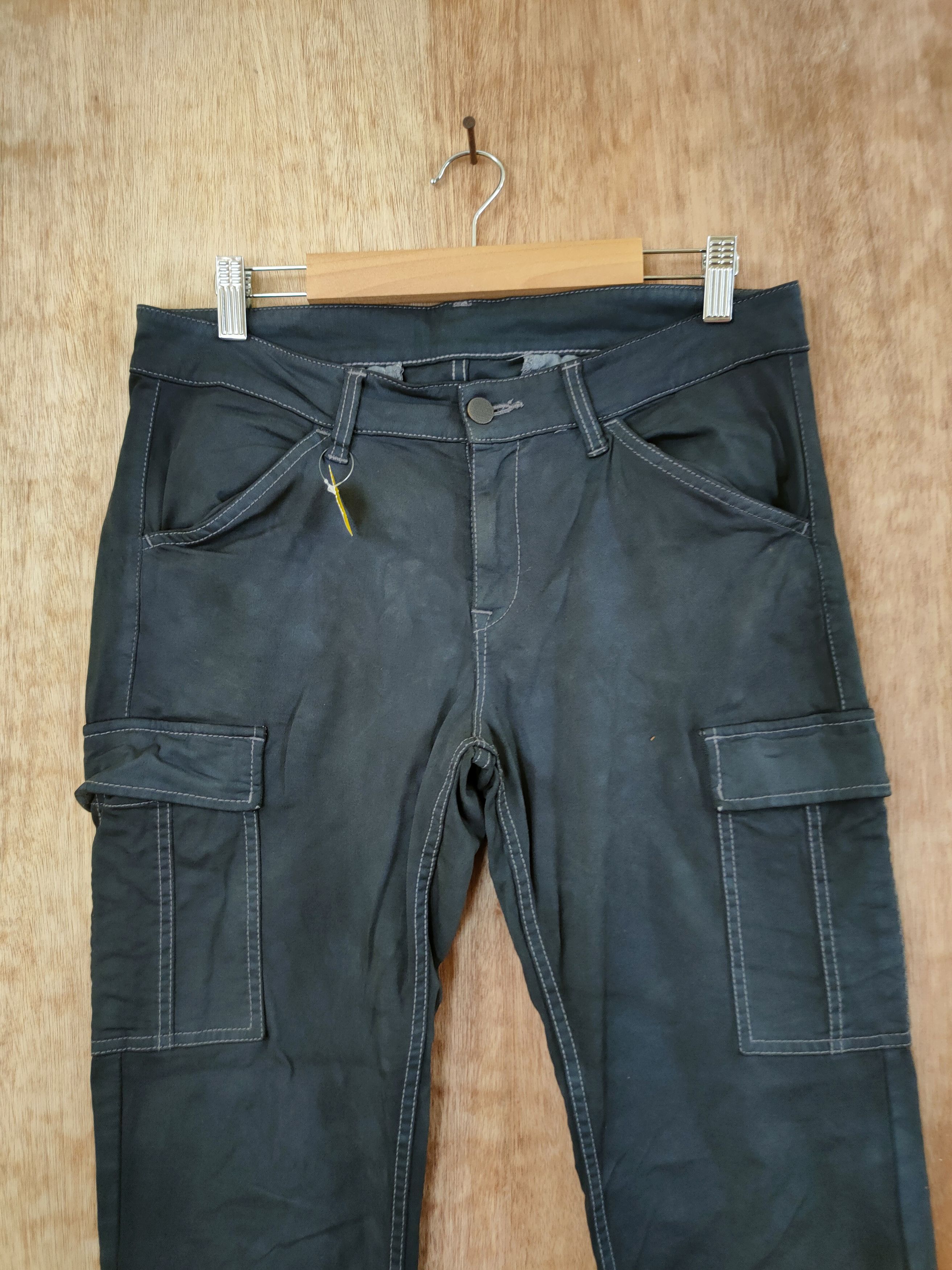 Faded Glory DL Uniqlo cargo faded utility multi pocket pants #46-626 Size US 29 - 3 Thumbnail