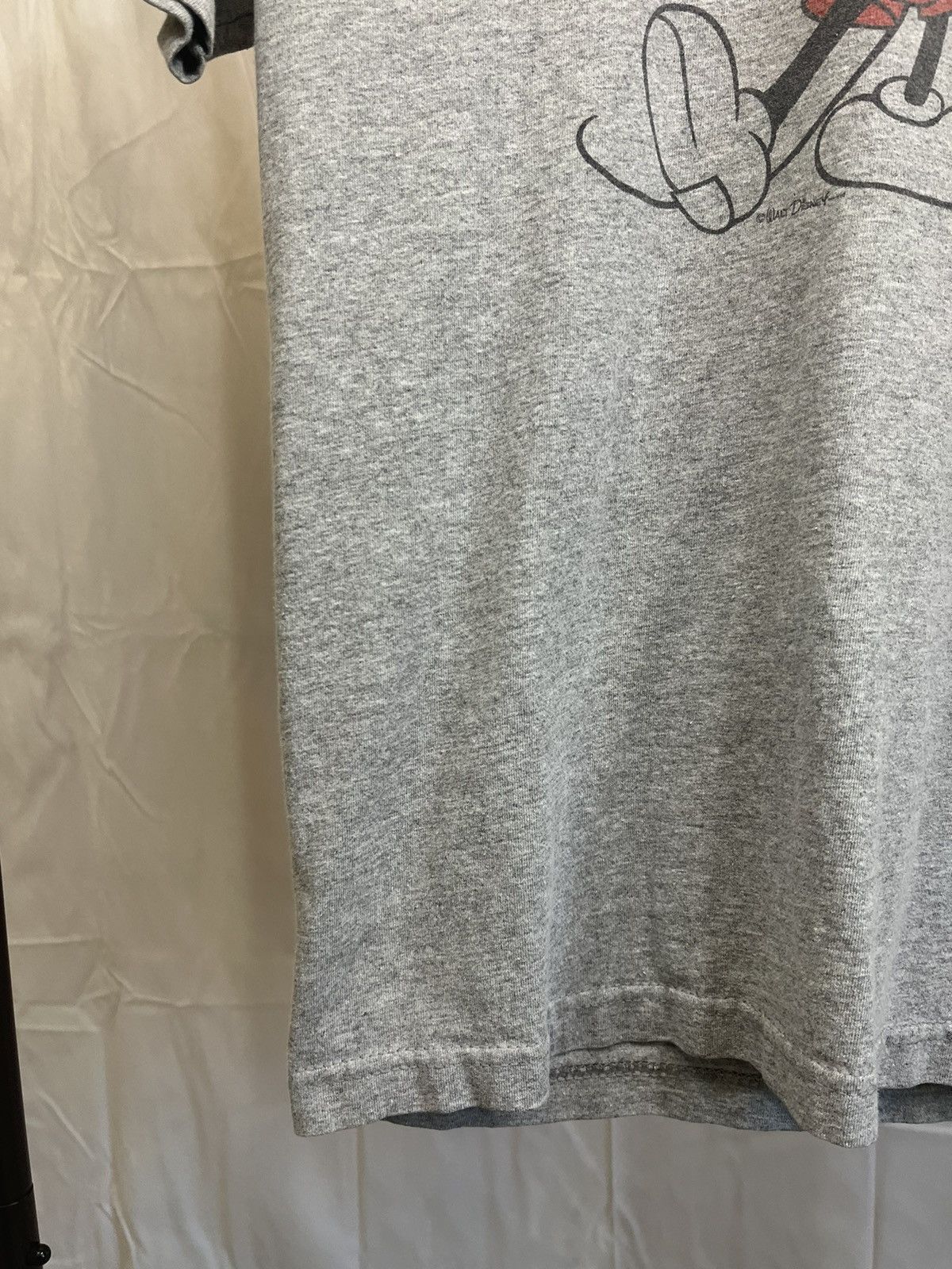 Disney Vintage Disney Mickey Mouse Grey Faded Tee Size US S / EU 44-46 / 1 - 6 Thumbnail