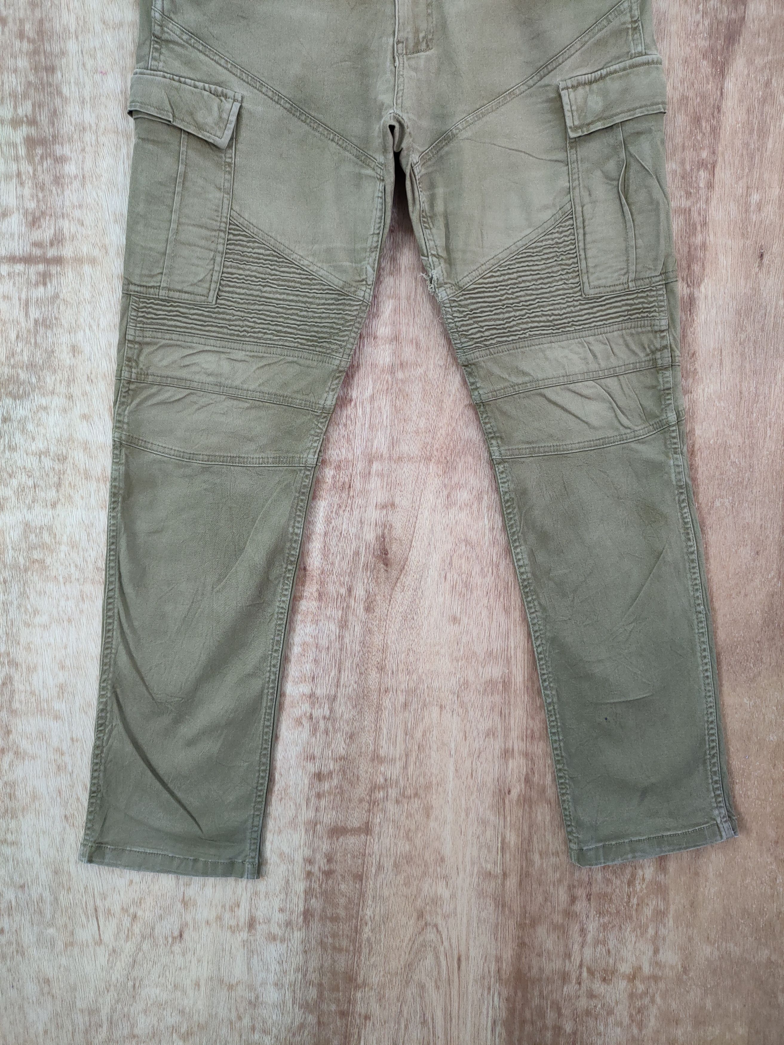 Japanese Brand DLL Glodiotor Armo work brown utility cargo pants #46-267T Size US 34 / EU 50 - 2 Thumbnail