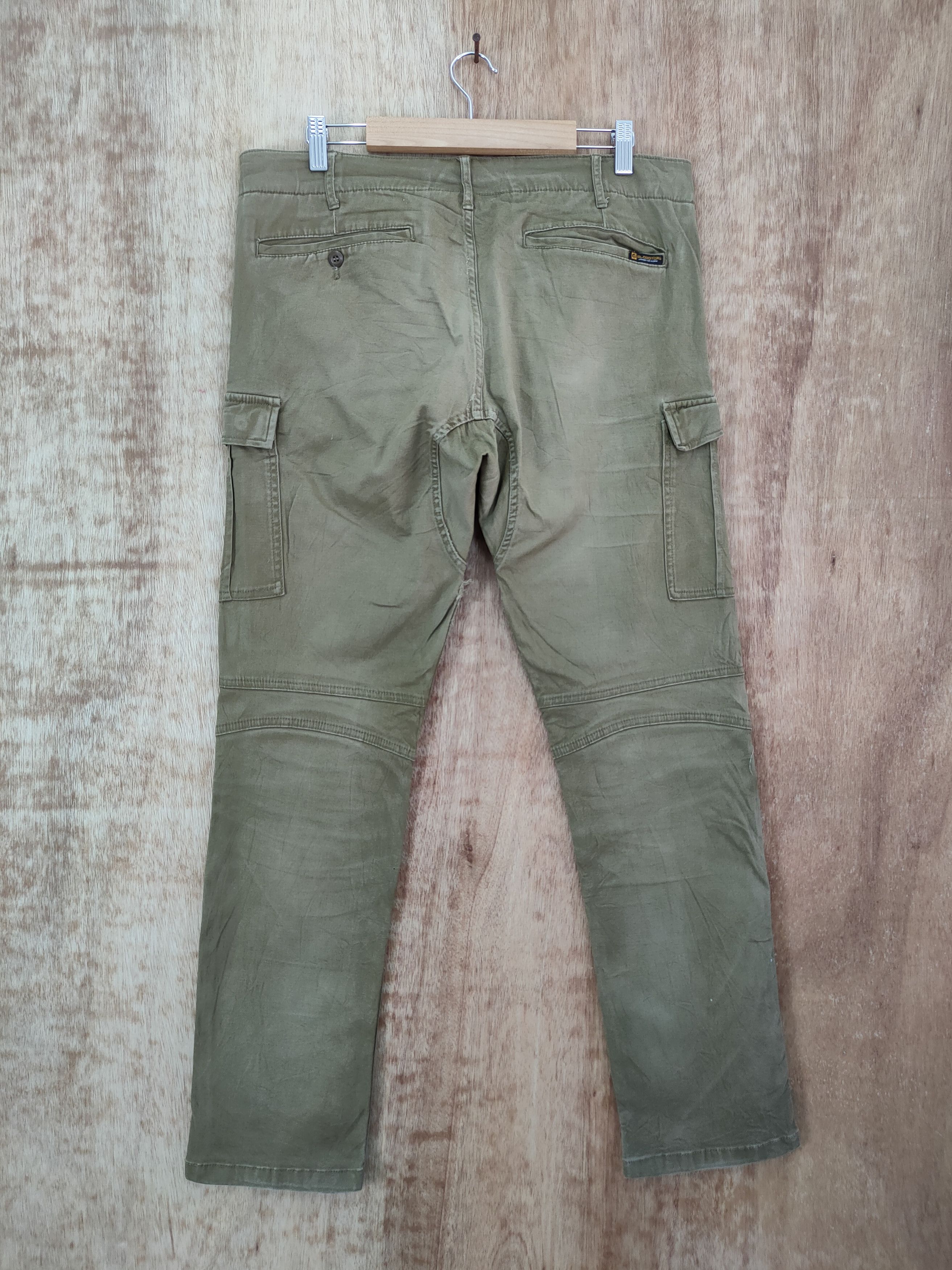 Japanese Brand DLL Glodiotor Armo work brown utility cargo pants #46-267T Size US 34 / EU 50 - 6 Thumbnail
