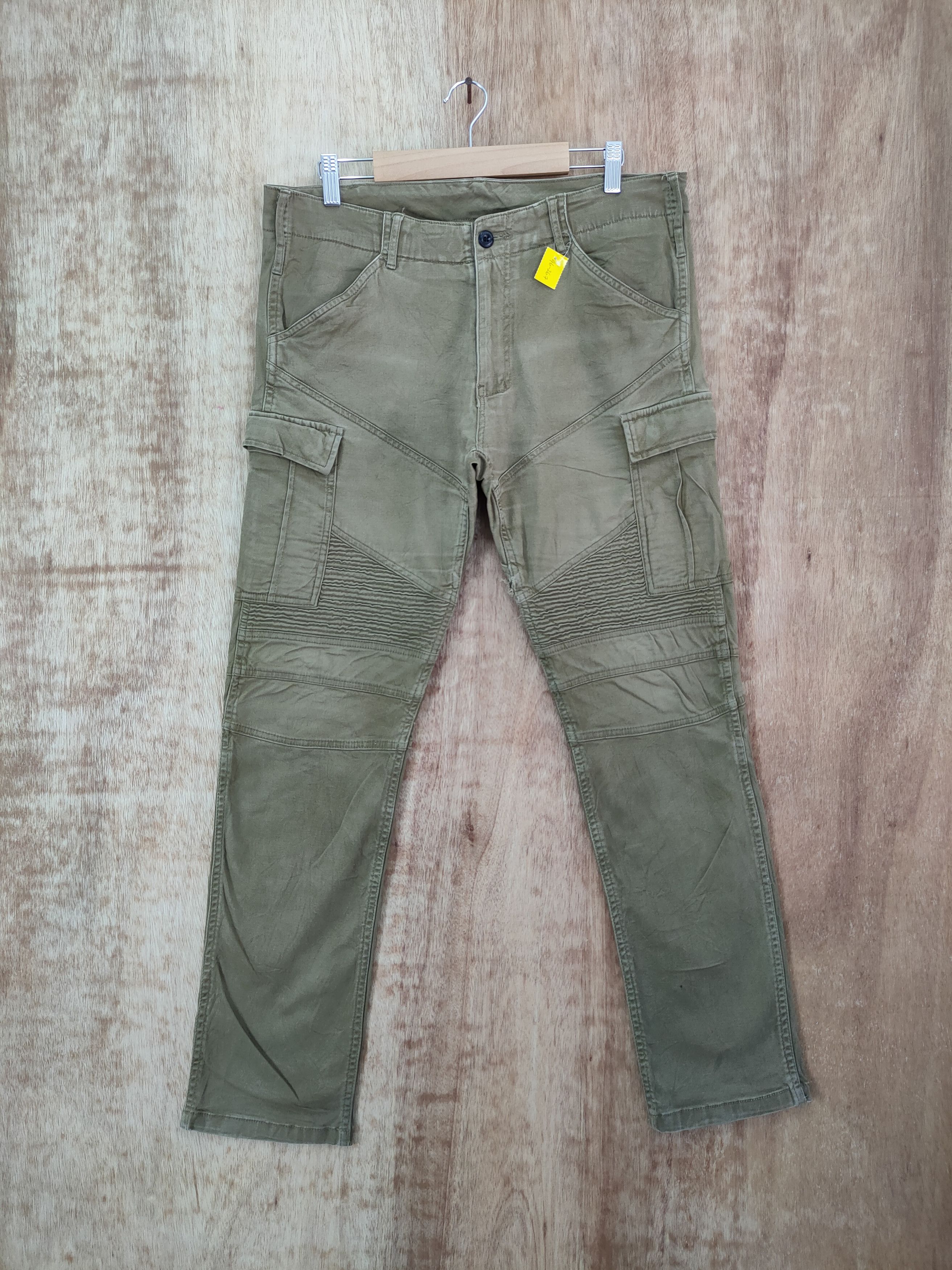 Japanese Brand DLL Glodiotor Armo work brown utility cargo pants #46-267T Size US 34 / EU 50 - 1 Thumbnail