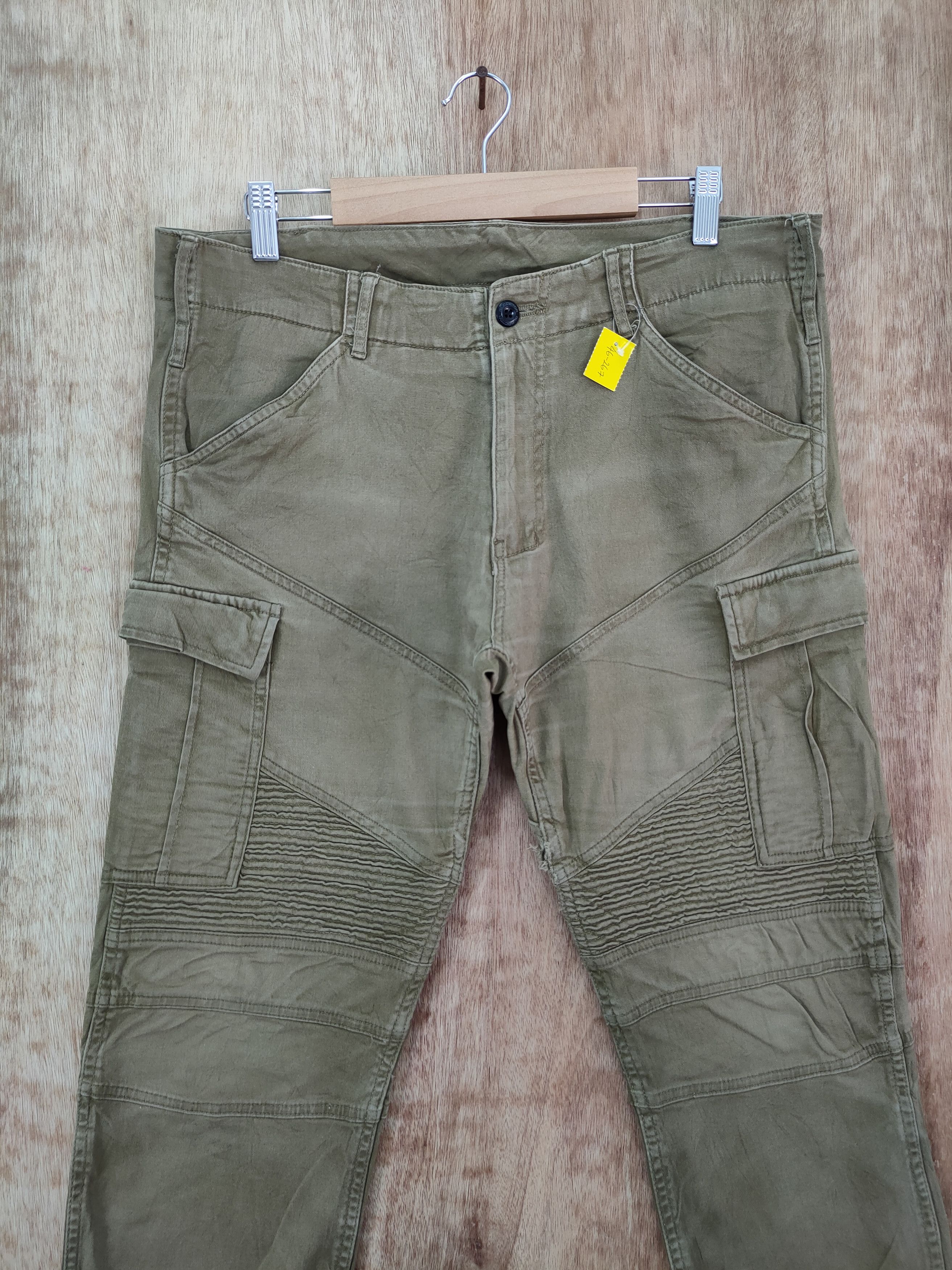Japanese Brand DLL Glodiotor Armo work brown utility cargo pants #46-267T Size US 34 / EU 50 - 3 Thumbnail