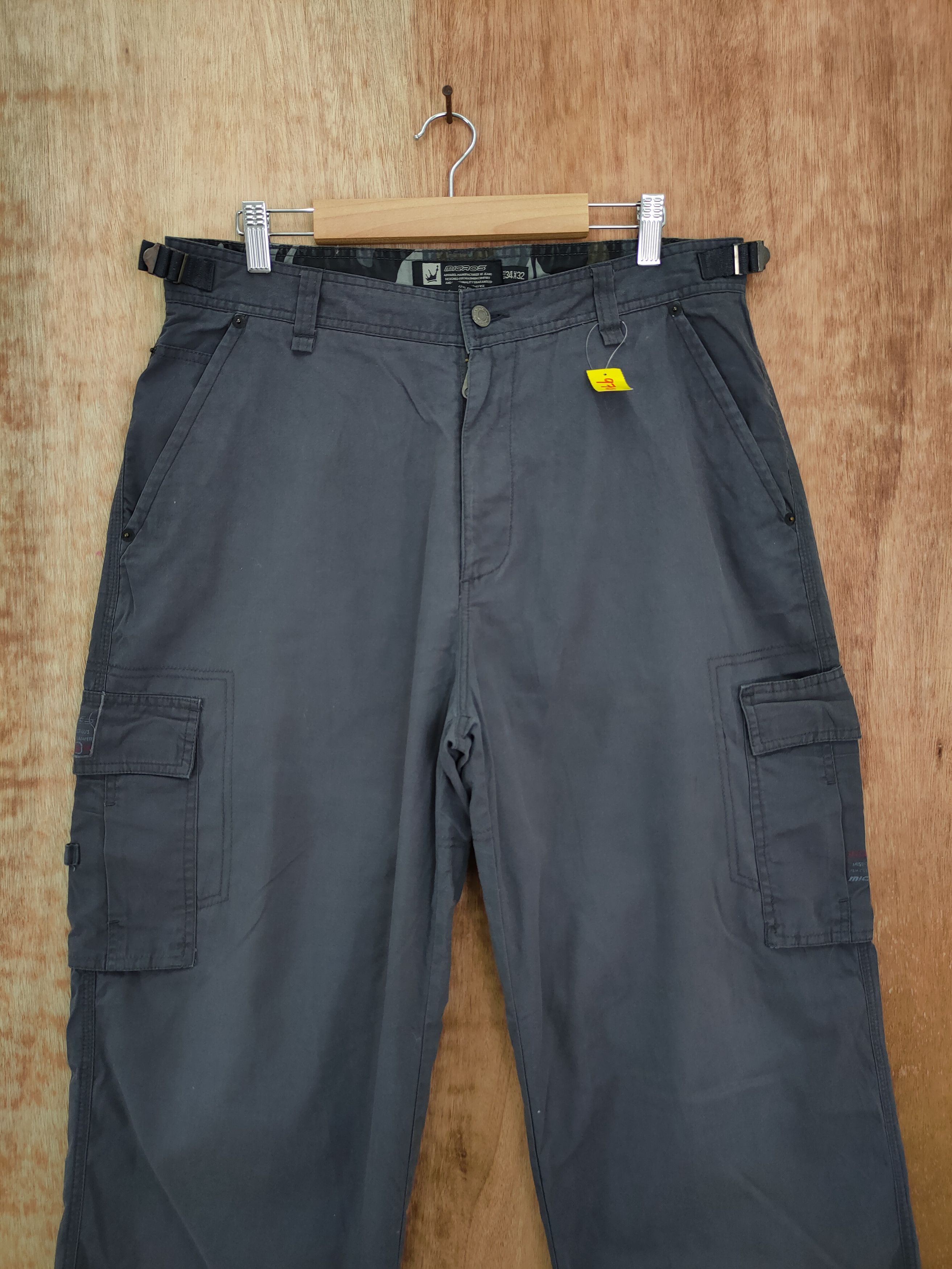 Japanese Brand DL Micros utility multi pocket tactical cargo pants #970 Size US 34 / EU 50 - 3 Thumbnail