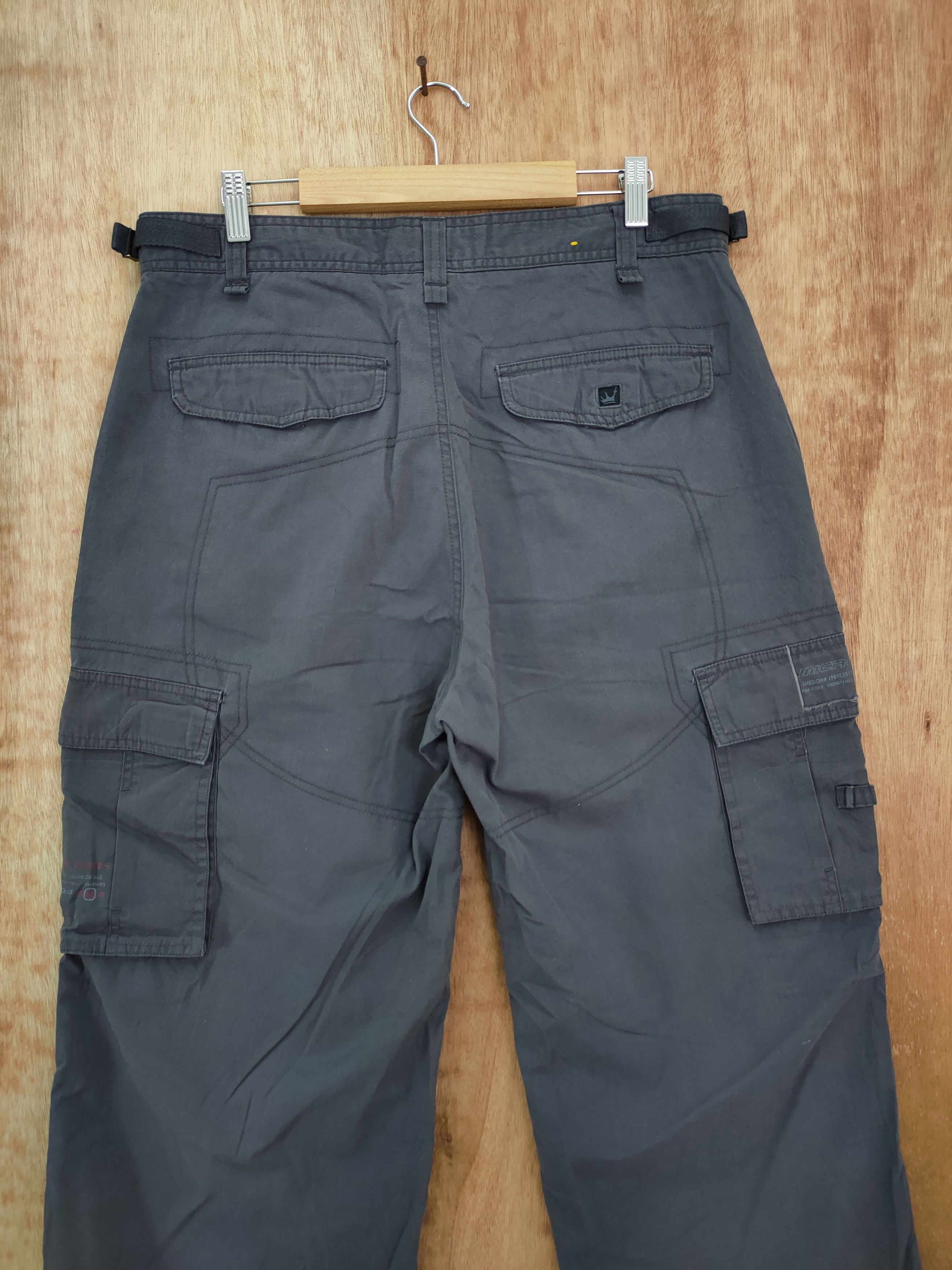 Japanese Brand DL Micros utility multi pocket tactical cargo pants #970 Size US 34 / EU 50 - 9 Thumbnail
