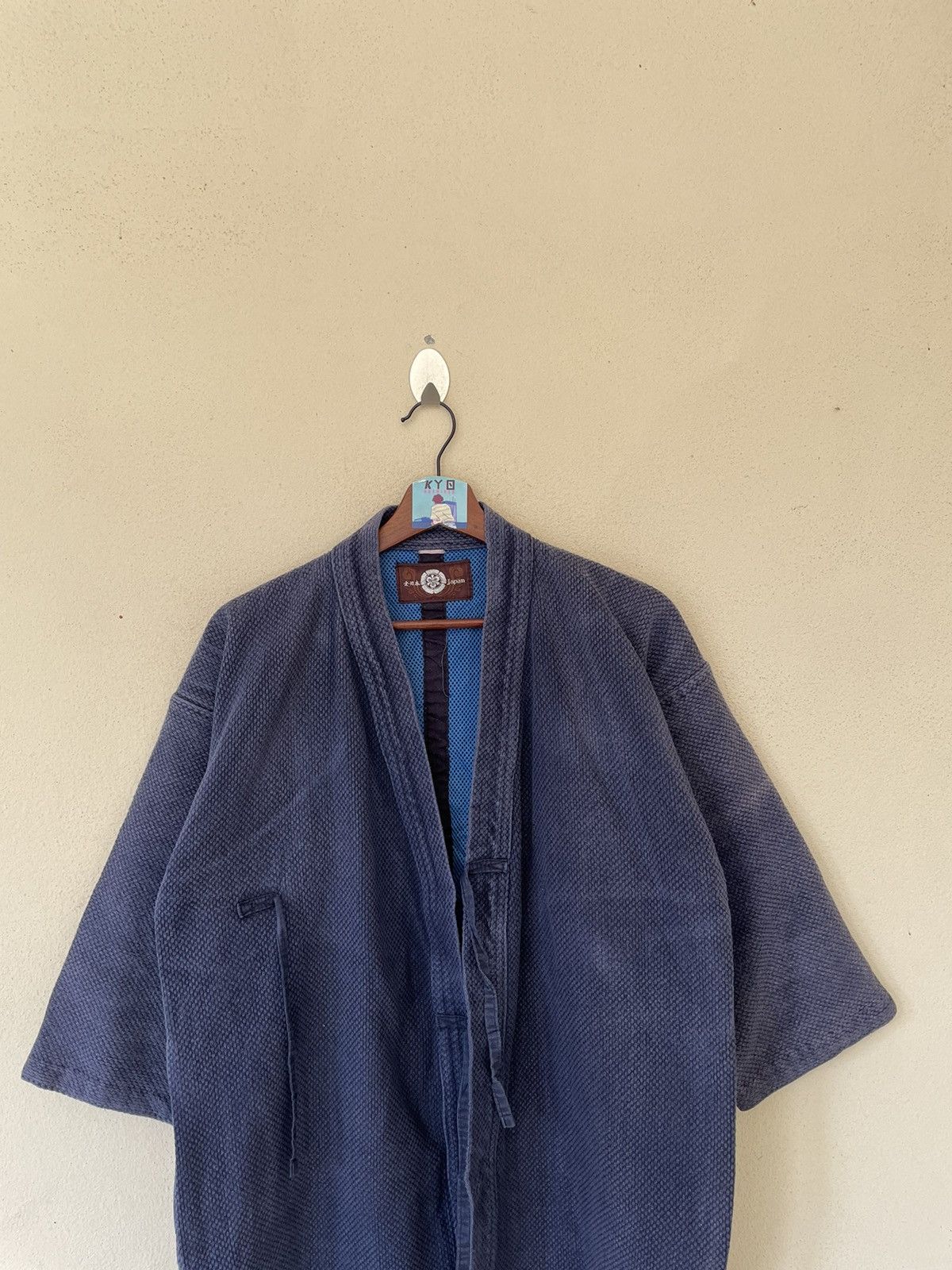Indigo × Japanese Brand VINTAGE DISSTRESSED JAPANESE NORAGI KIMONOS Size US L / EU 52-54 / 3 - 5 Thumbnail