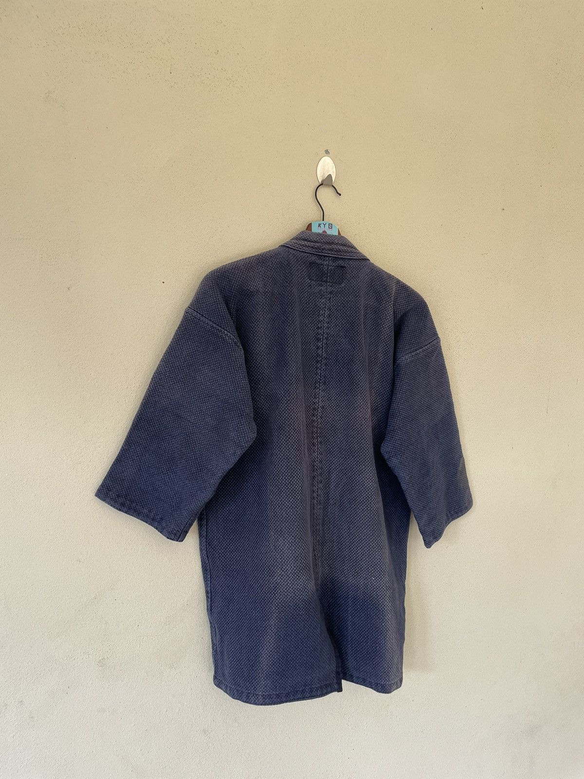 Indigo × Japanese Brand VINTAGE DISSTRESSED JAPANESE NORAGI KIMONOS Size US L / EU 52-54 / 3 - 7 Thumbnail