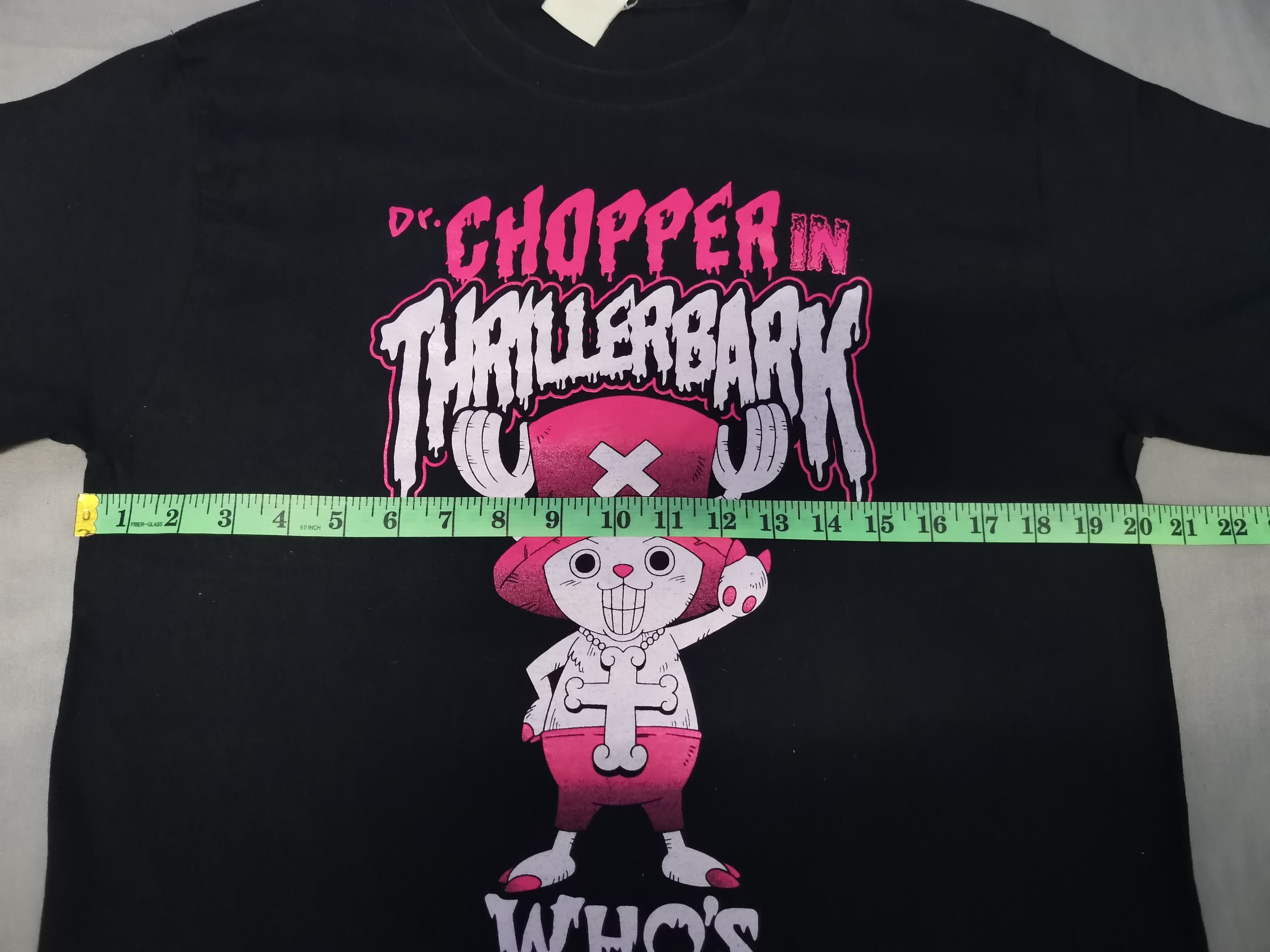 Anime Vintage Tonny Chopper One Piece Japan Anime Tee Eva Bleach Size US M / EU 48-50 / 2 - 5 Thumbnail