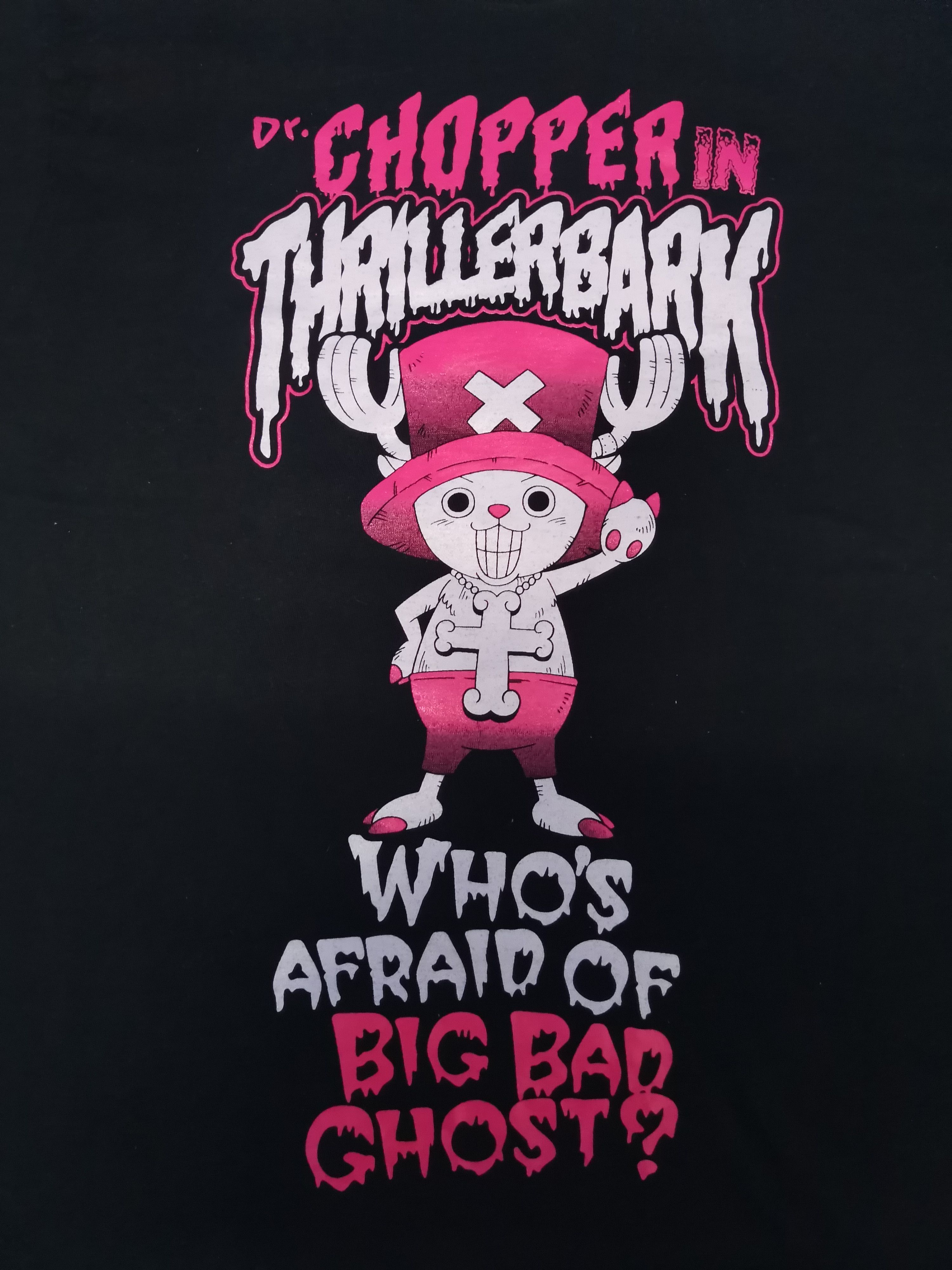 Anime Vintage Tonny Chopper One Piece Japan Anime Tee Eva Bleach Size US M / EU 48-50 / 2 - 1 Thumbnail