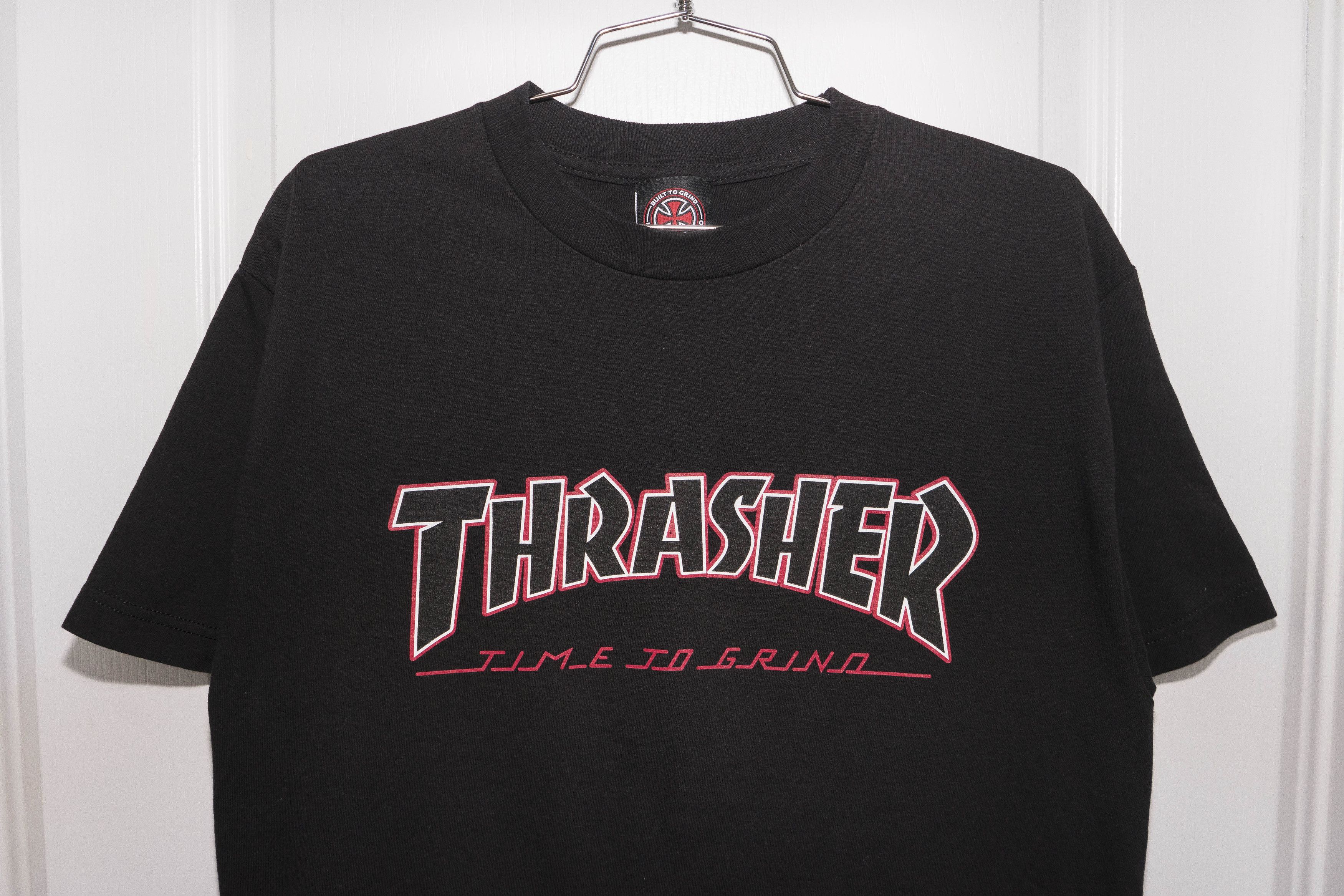 Independent Truck Co. Thrasher x Indepedent - "Time to Grind" Tee - Sz M Size US M / EU 48-50 / 2 - 17 Thumbnail