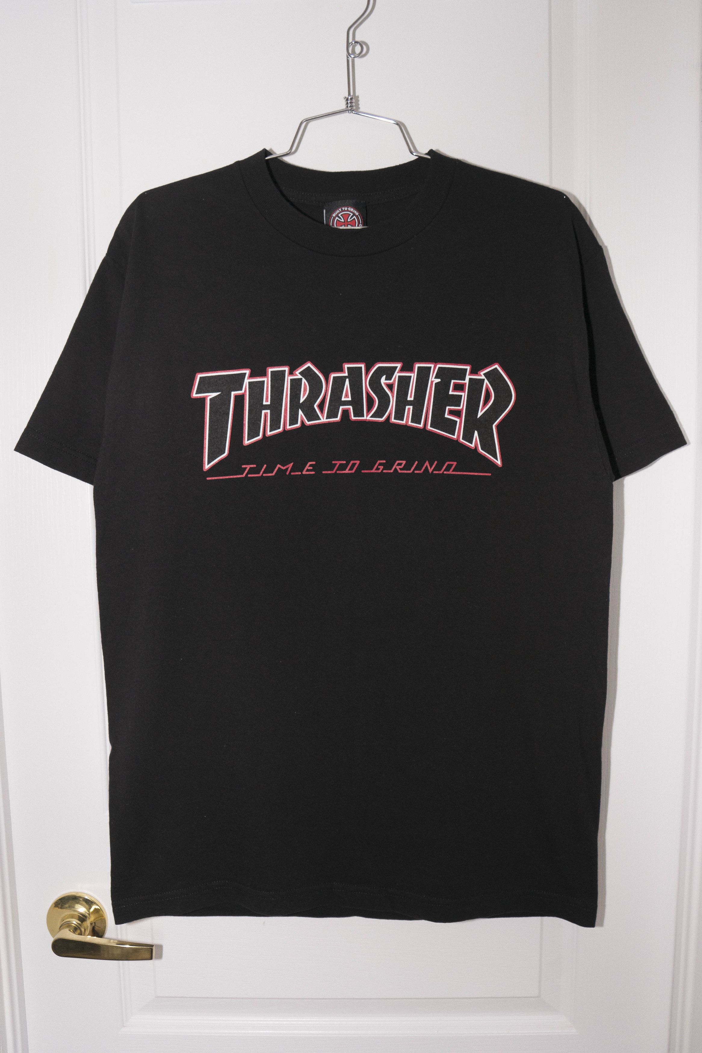 Independent Truck Co. Thrasher x Indepedent - "Time to Grind" Tee - Sz M Size US M / EU 48-50 / 2 - 13 Thumbnail