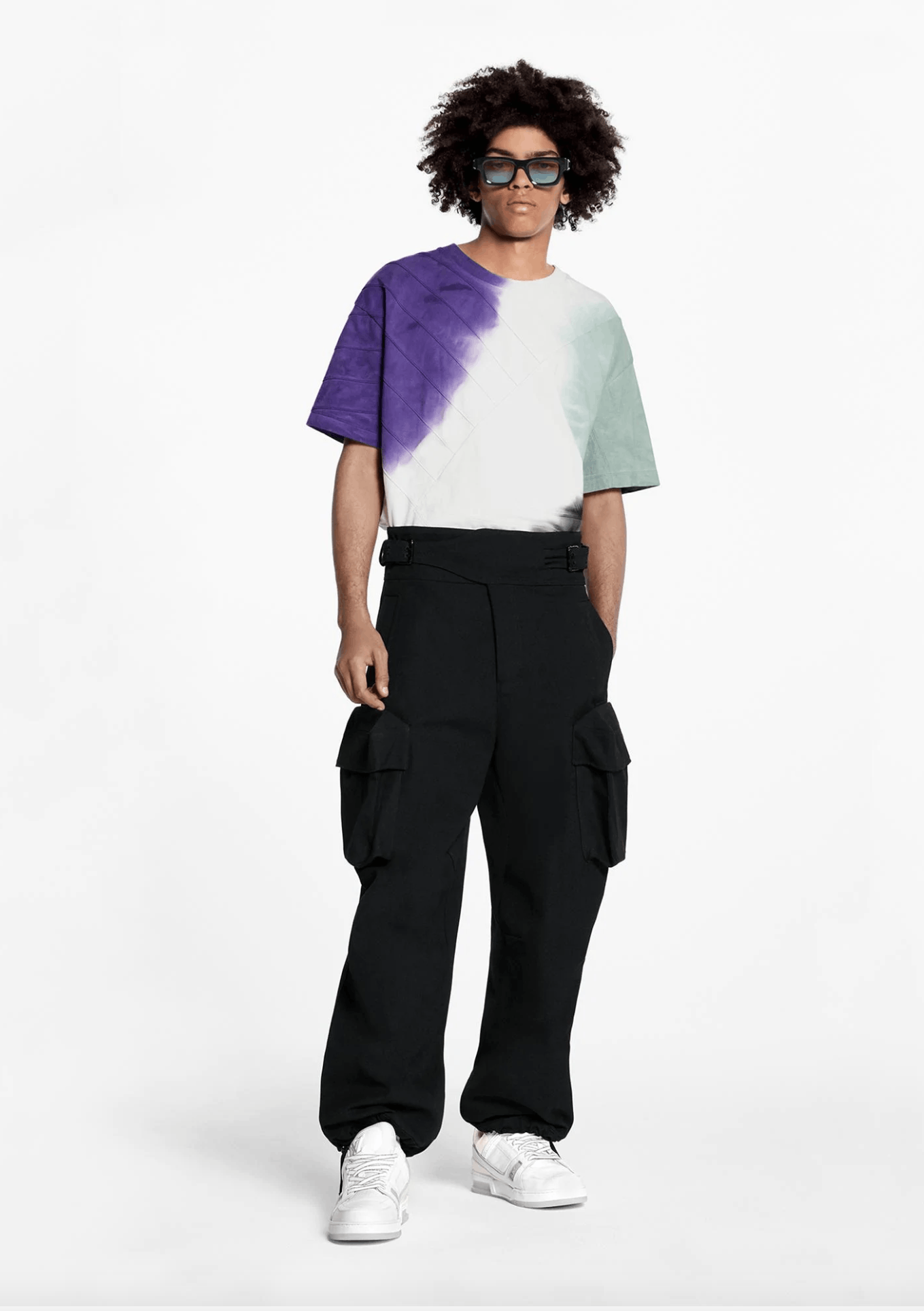 Louis Vuitton LOUIS VUITTON by VIRGIL 3D POCKET CARGO DENIM PANTS 40 Size US 32 / EU 48 - 2 Thumbnail
