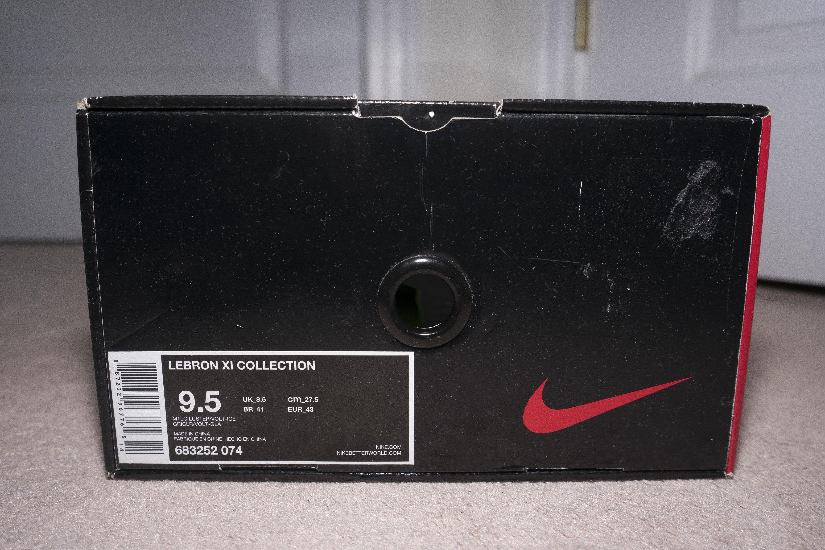Nike Lebron XI (11) "Collection" - Volt/Grey - Sz 9.5 Size US 9.5 / EU 42-43 - 25 Thumbnail