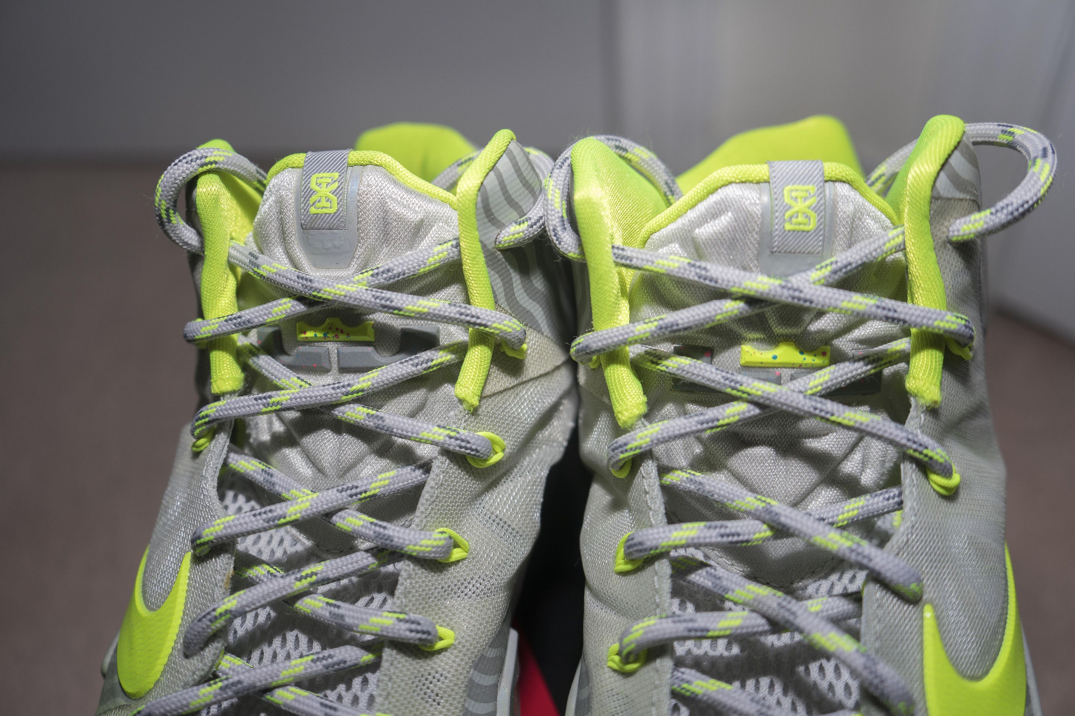 Nike Lebron XI (11) "Collection" - Volt/Grey - Sz 9.5 Size US 9.5 / EU 42-43 - 9 Thumbnail