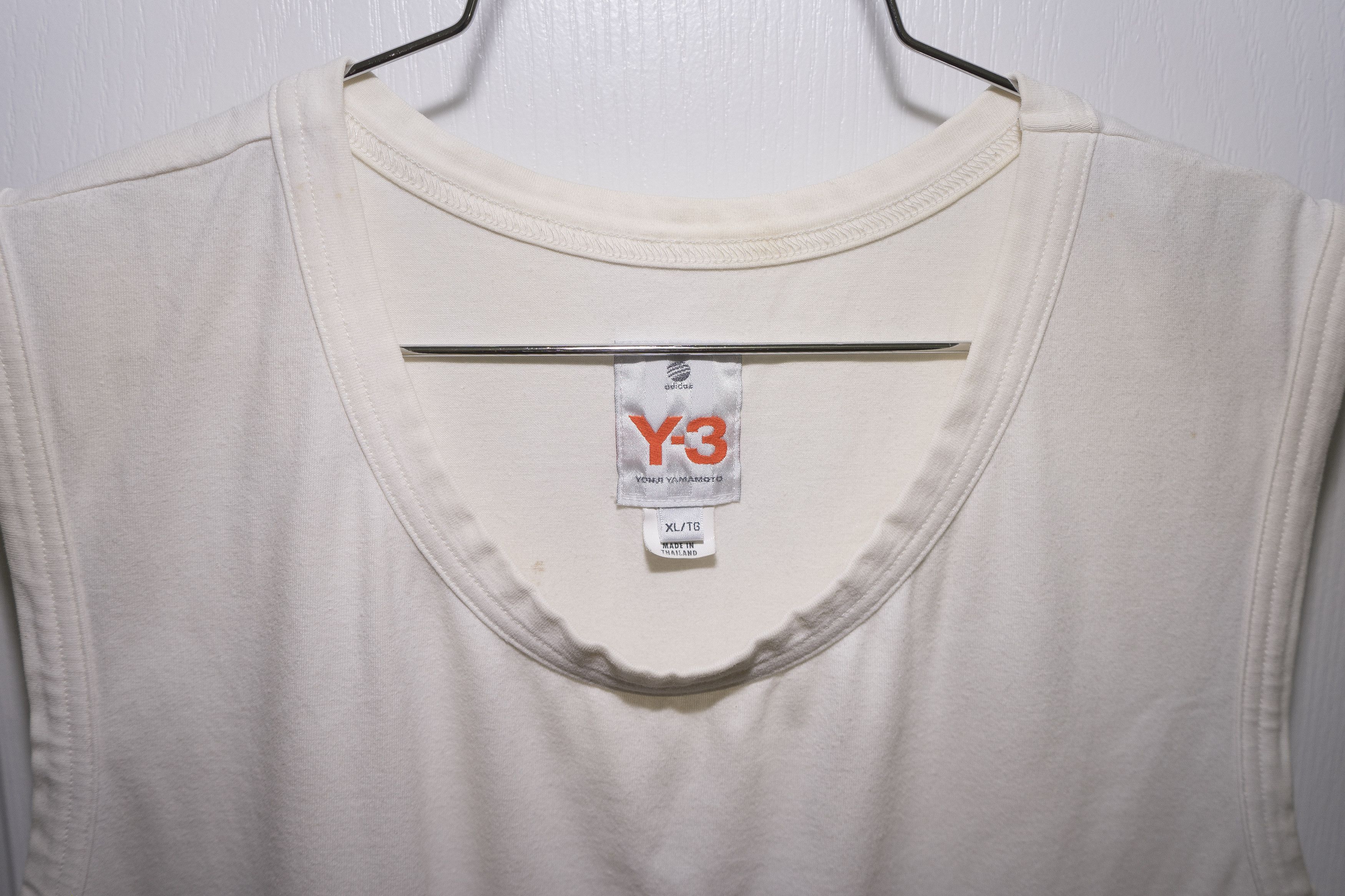 Adidas Y-3 Cut&Sew Rear Colorblock Sleeveless Tee szXL (FITS SZ M) Size US XL / EU 56 / 4 - 6 Thumbnail
